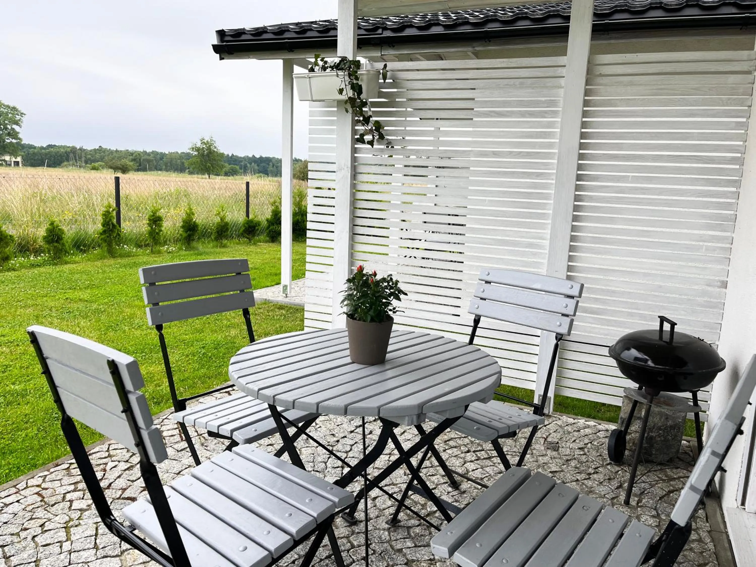 BBQ facilities in Domki Laba