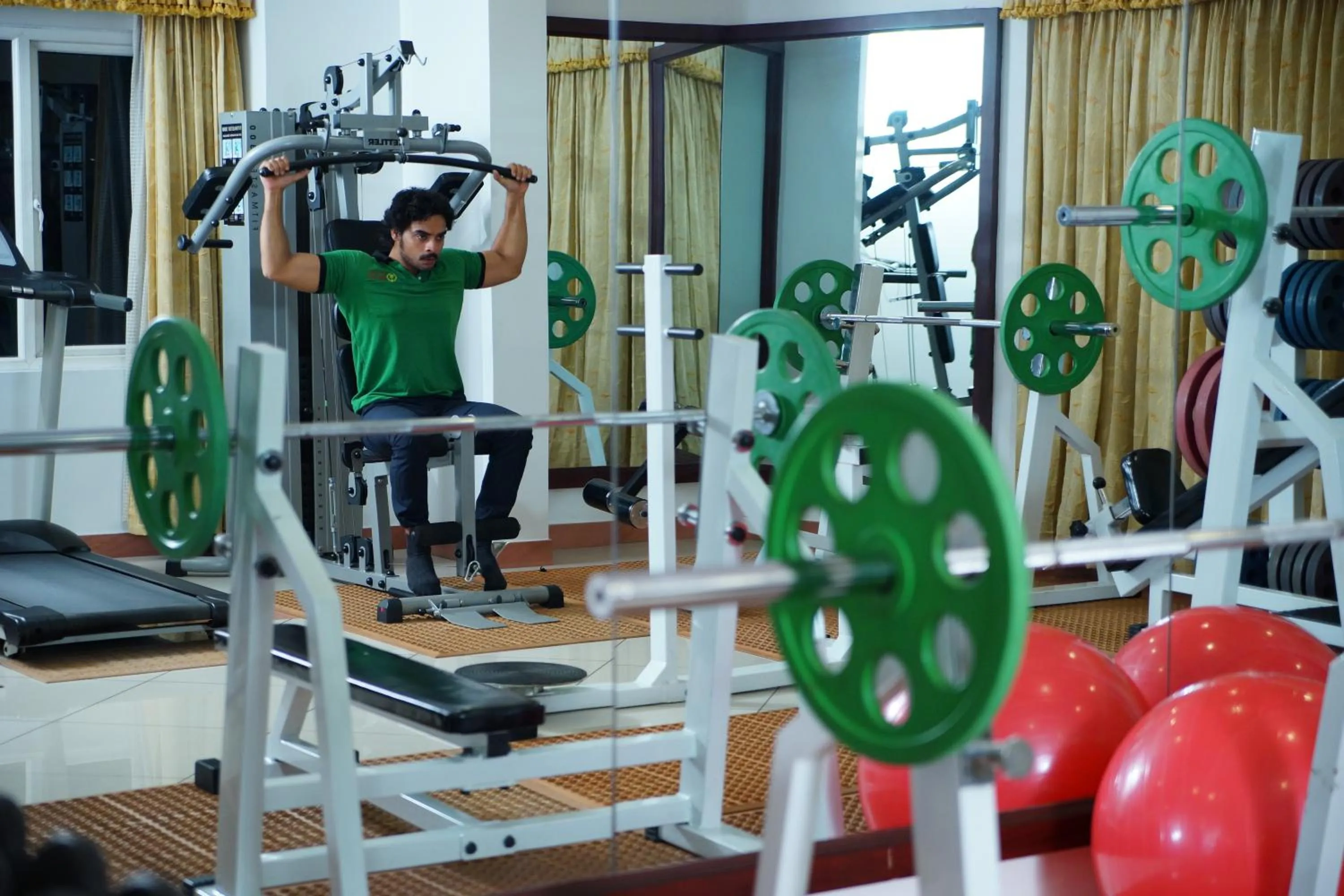 Fitness centre/facilities in Joys Palace Hotel