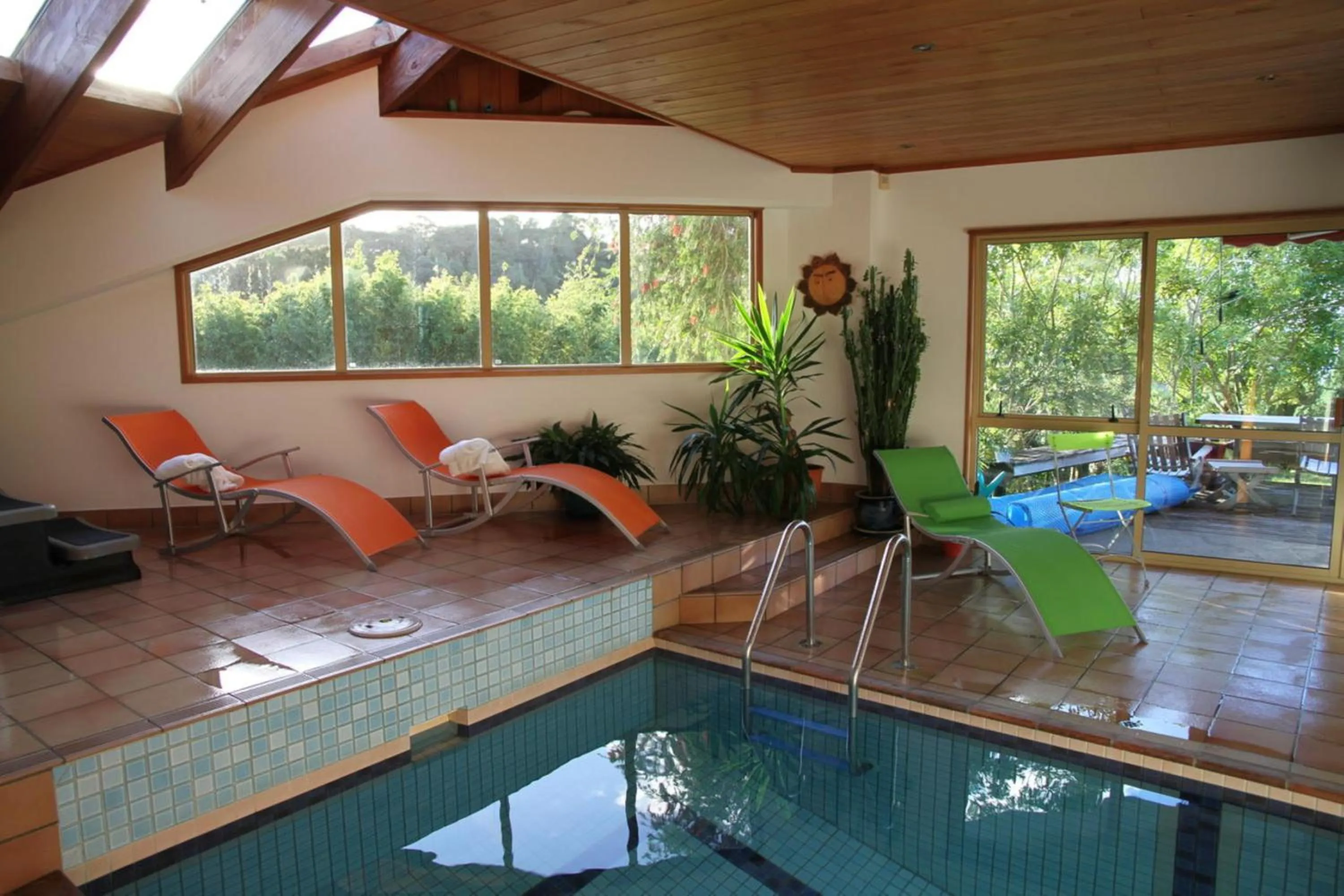Swimming pool in Chalet Romantica