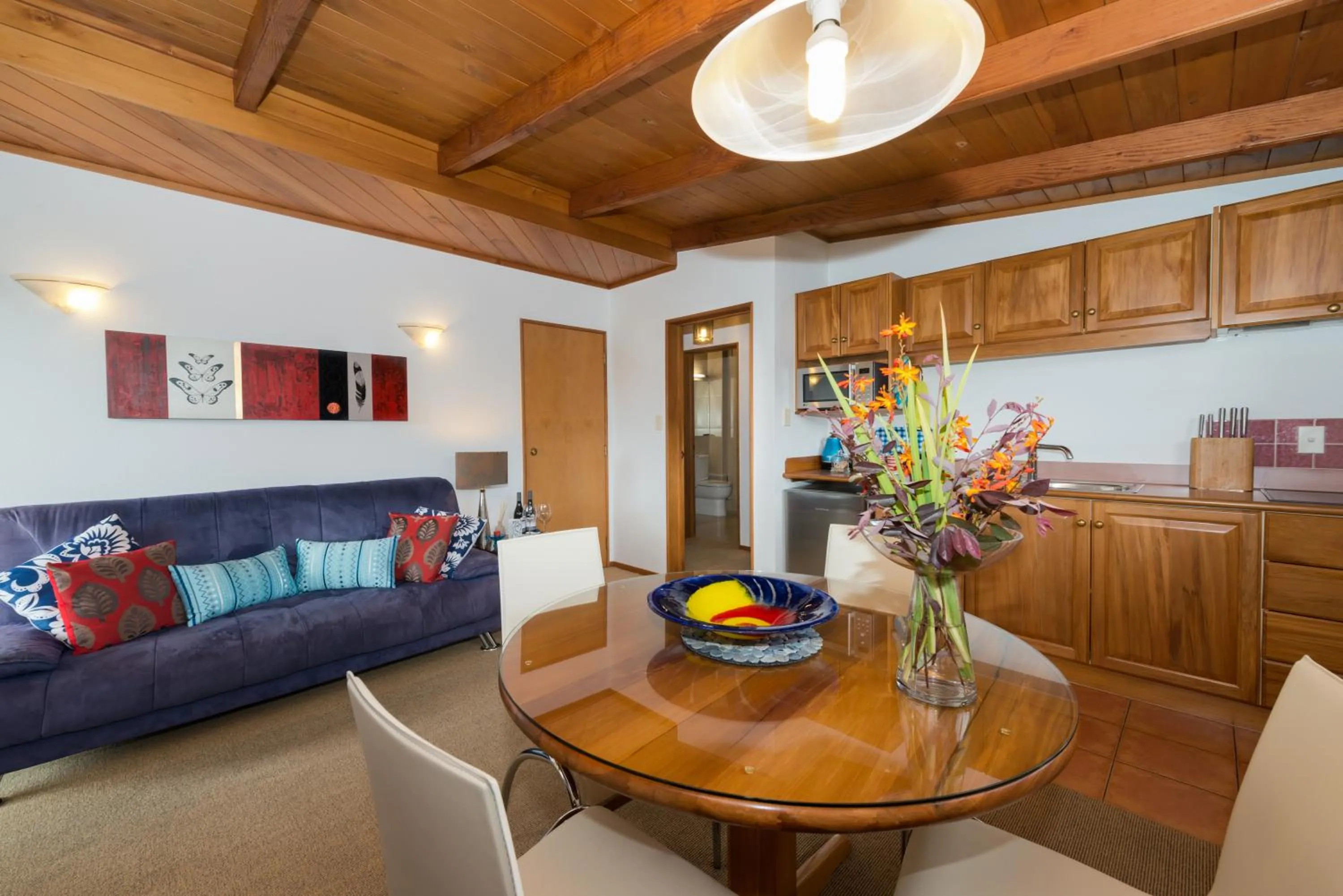 Living room in Chalet Romantica