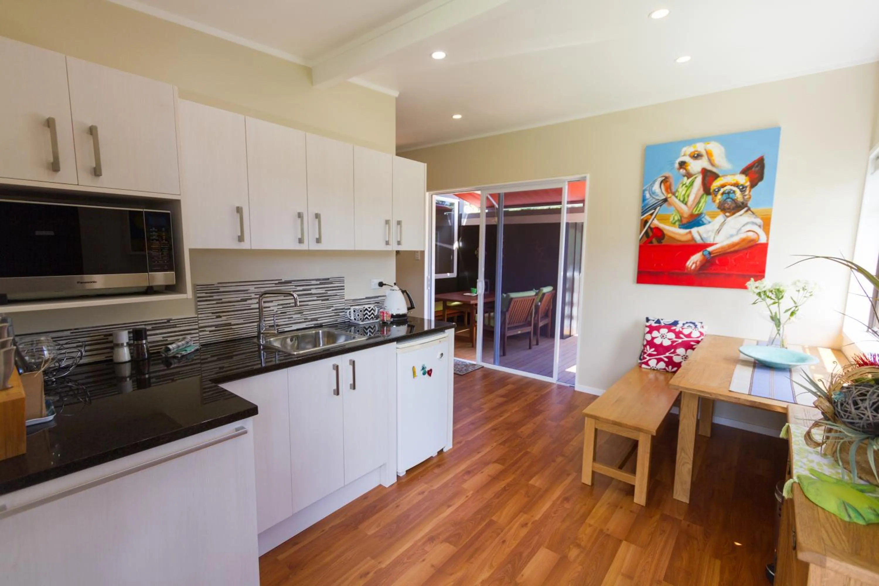 Kitchen or kitchenette in Chalet Romantica