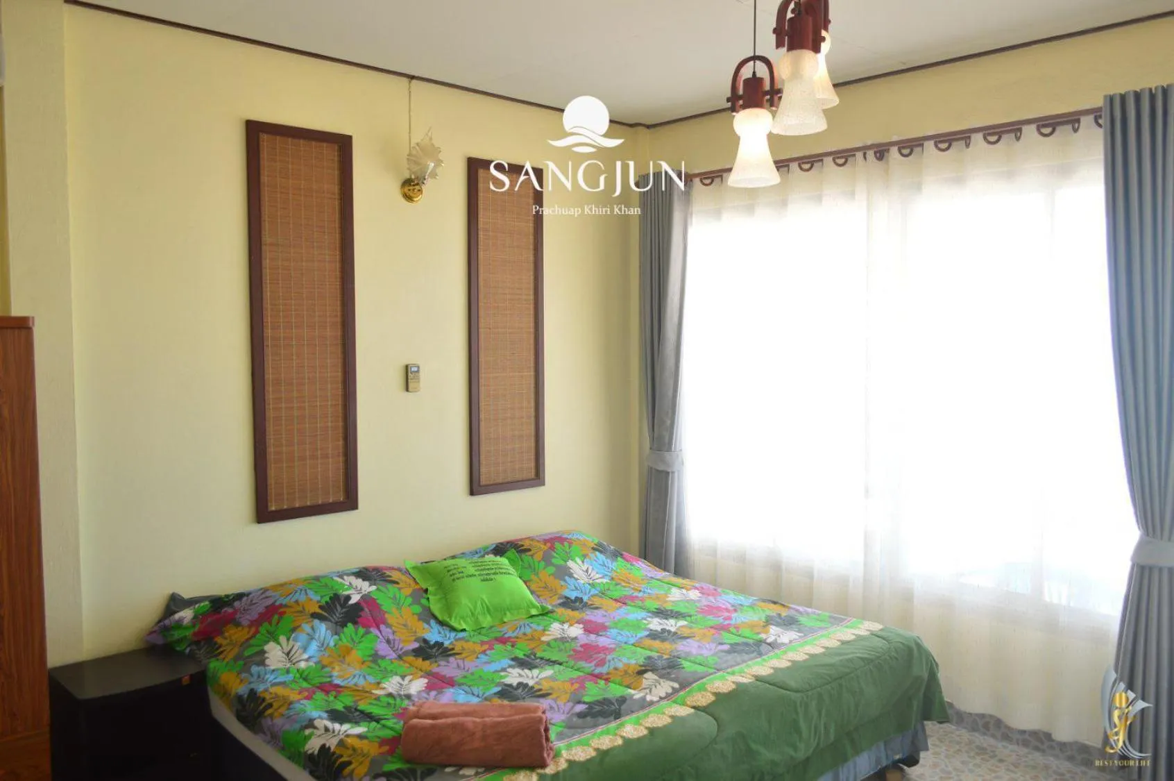 Bed in Sangjun On Beach Resort