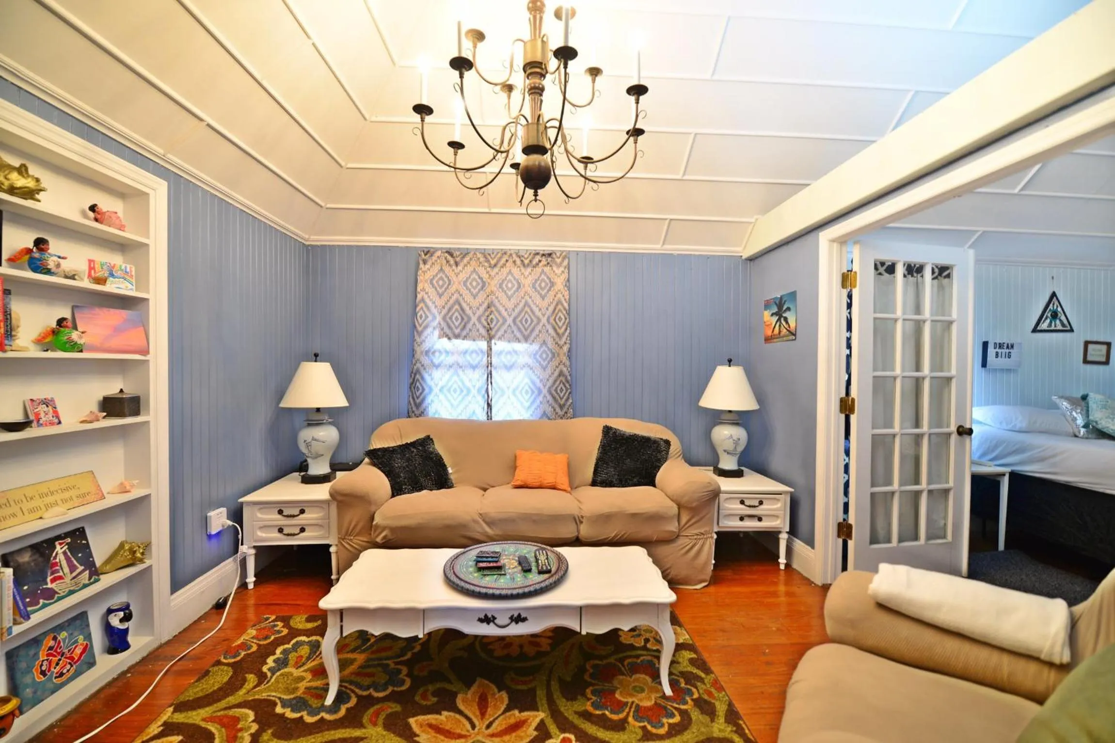 Photo of the whole room in Historic Apartment in the Heart of Christiansted