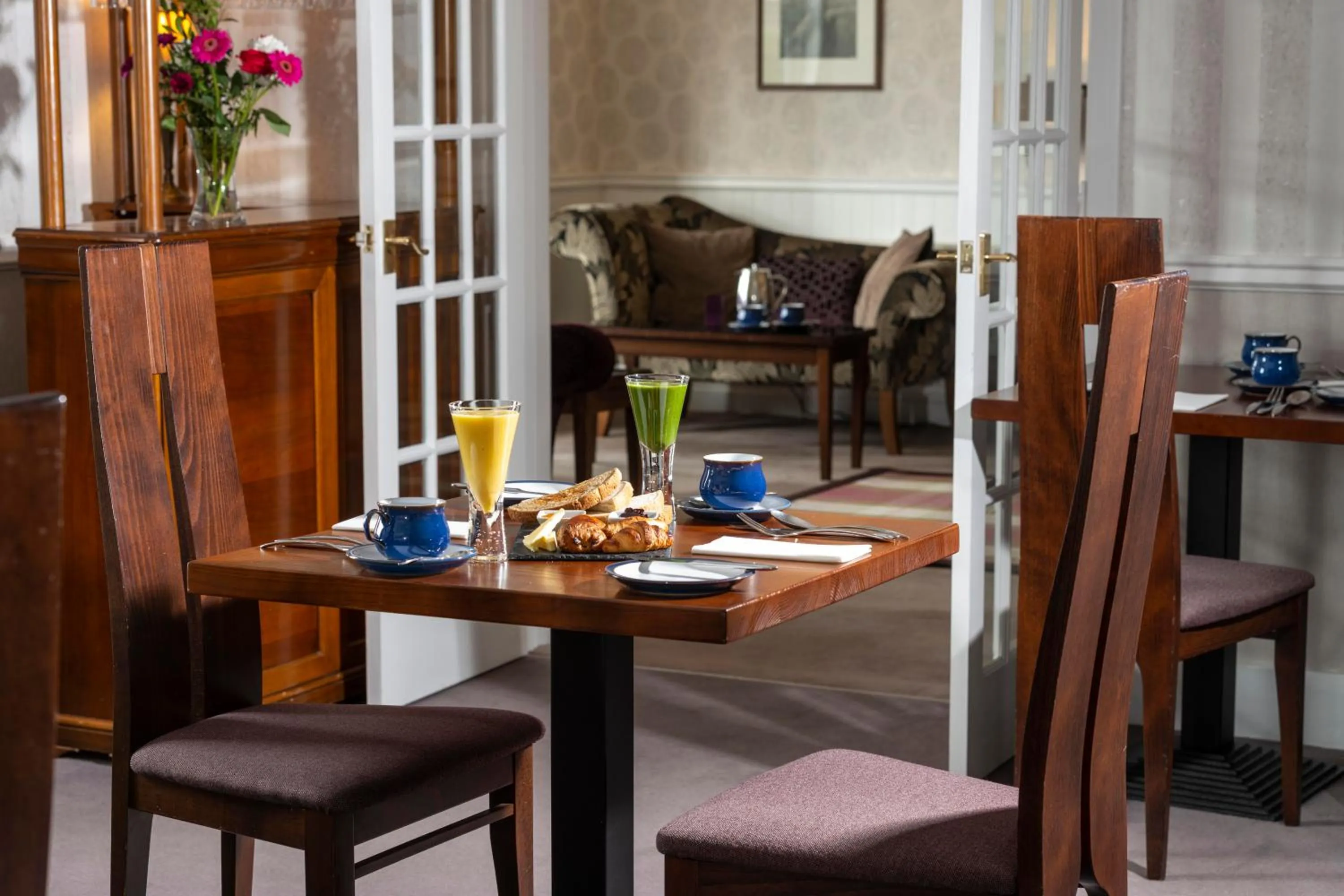 Dining area in Toravaig House Hotel