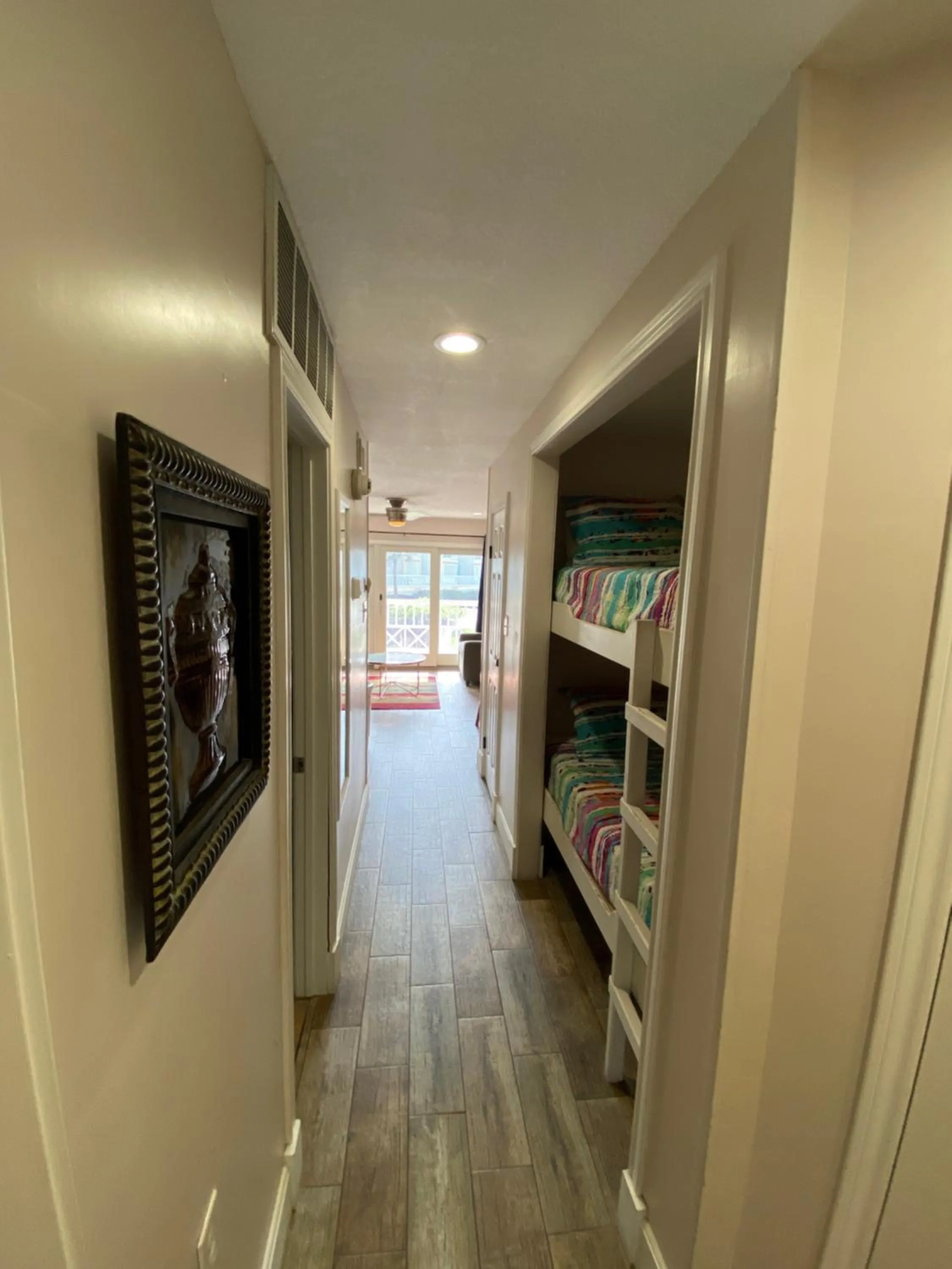 bunk bed in The Galveston Victorian Condo