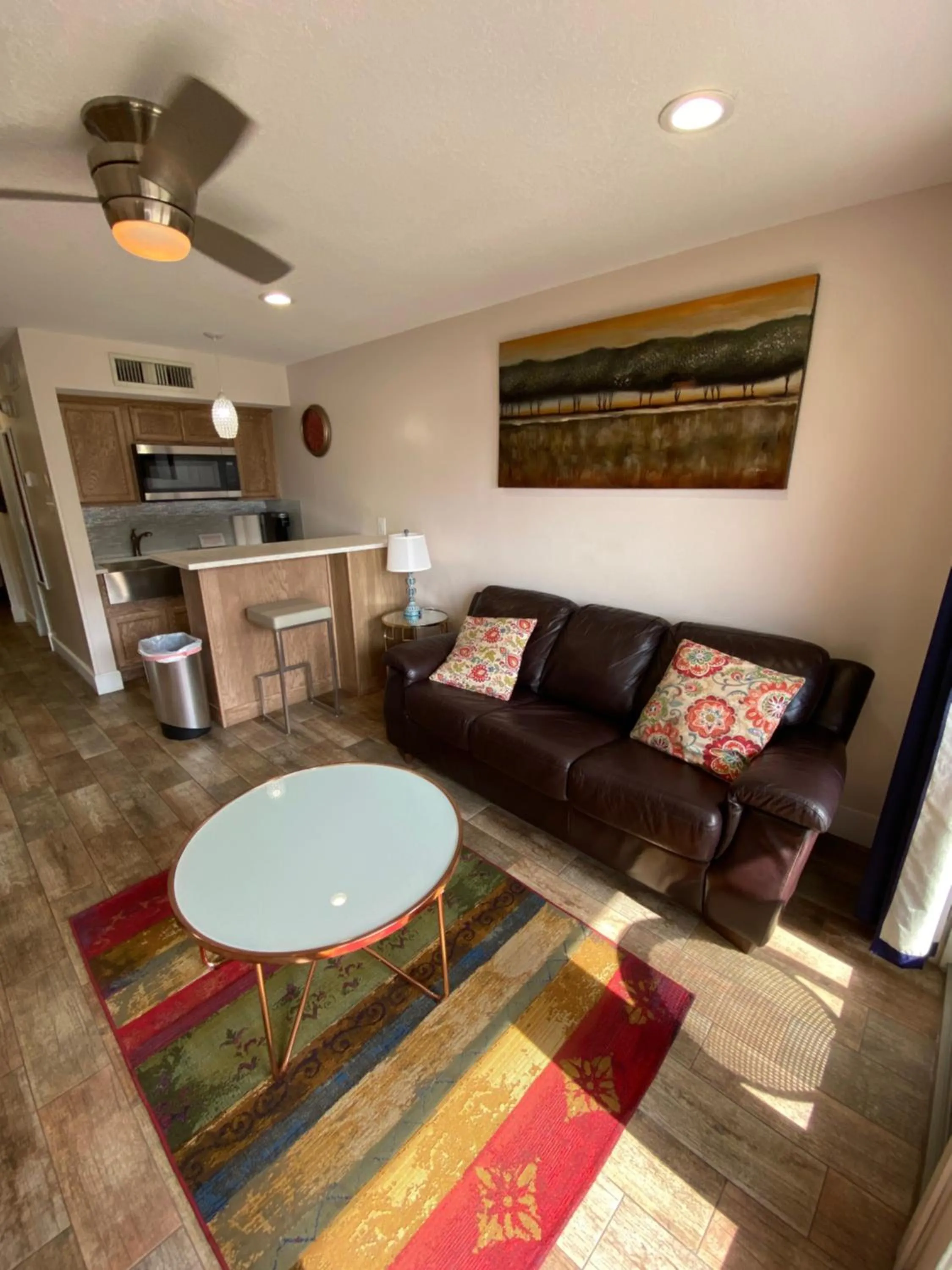 Kitchen or kitchenette in The Galveston Victorian Condo