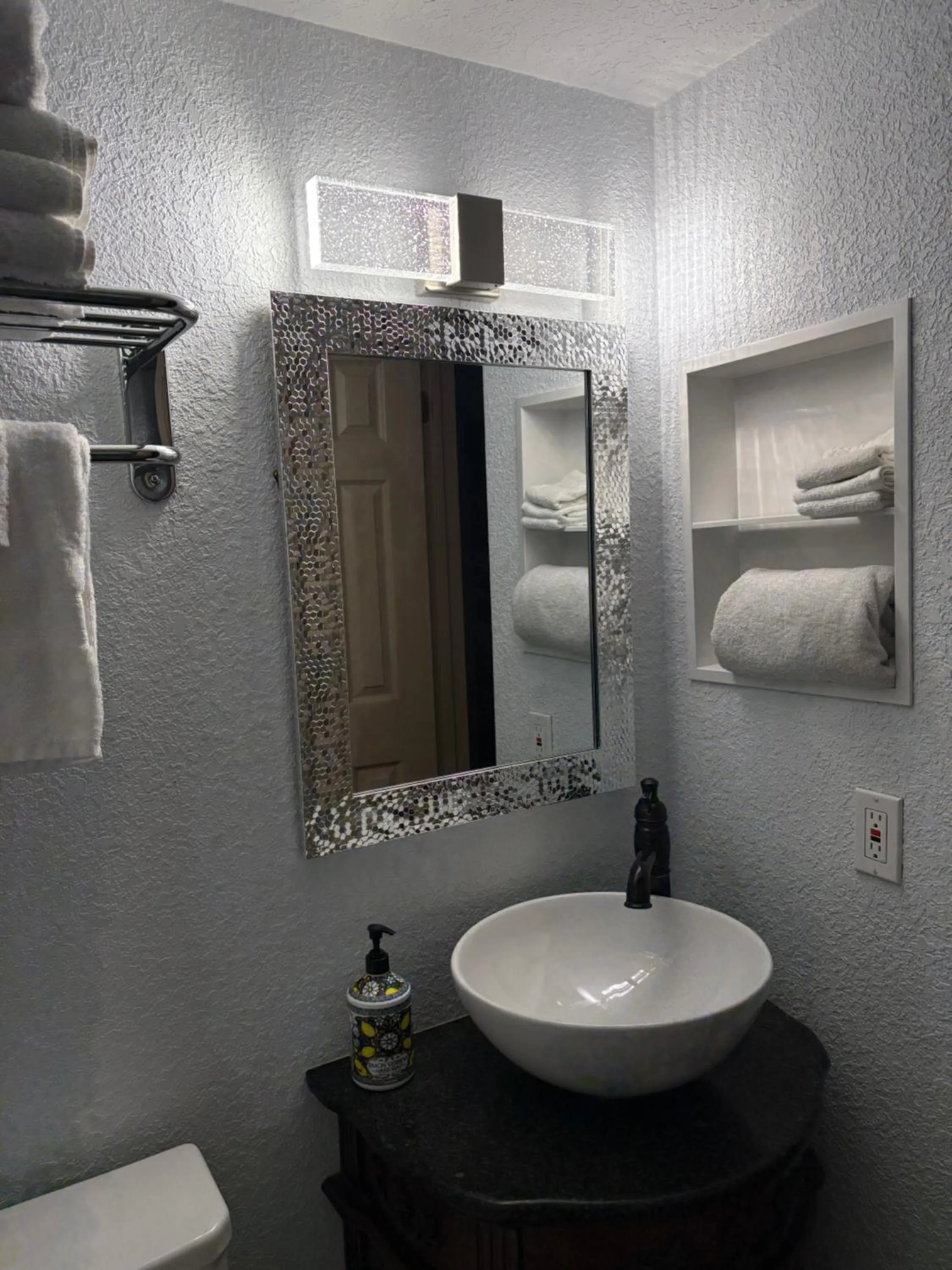 Shower in The Galveston Victorian Condo