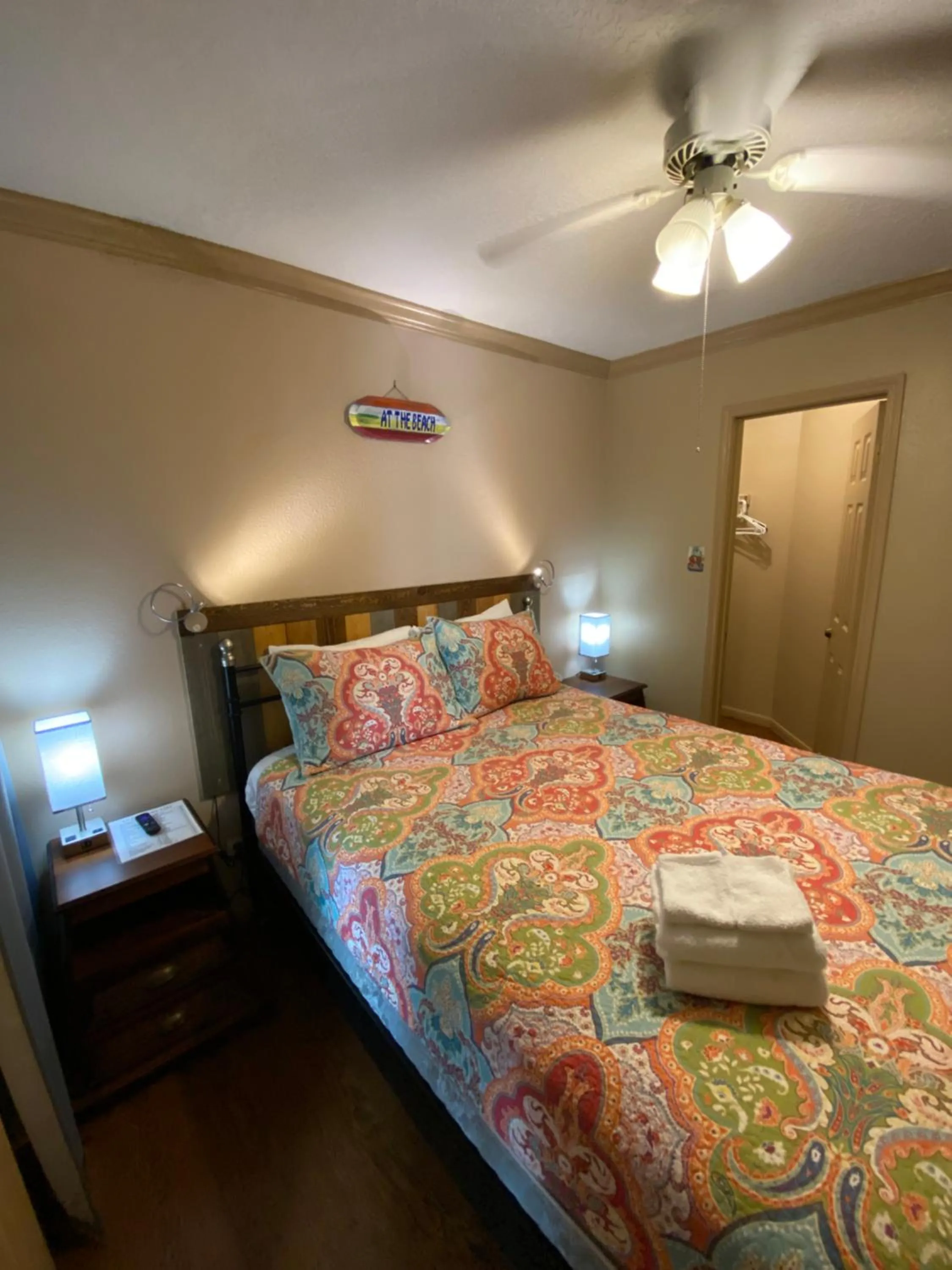 Bedroom, Bed in The Galveston Victorian Condo