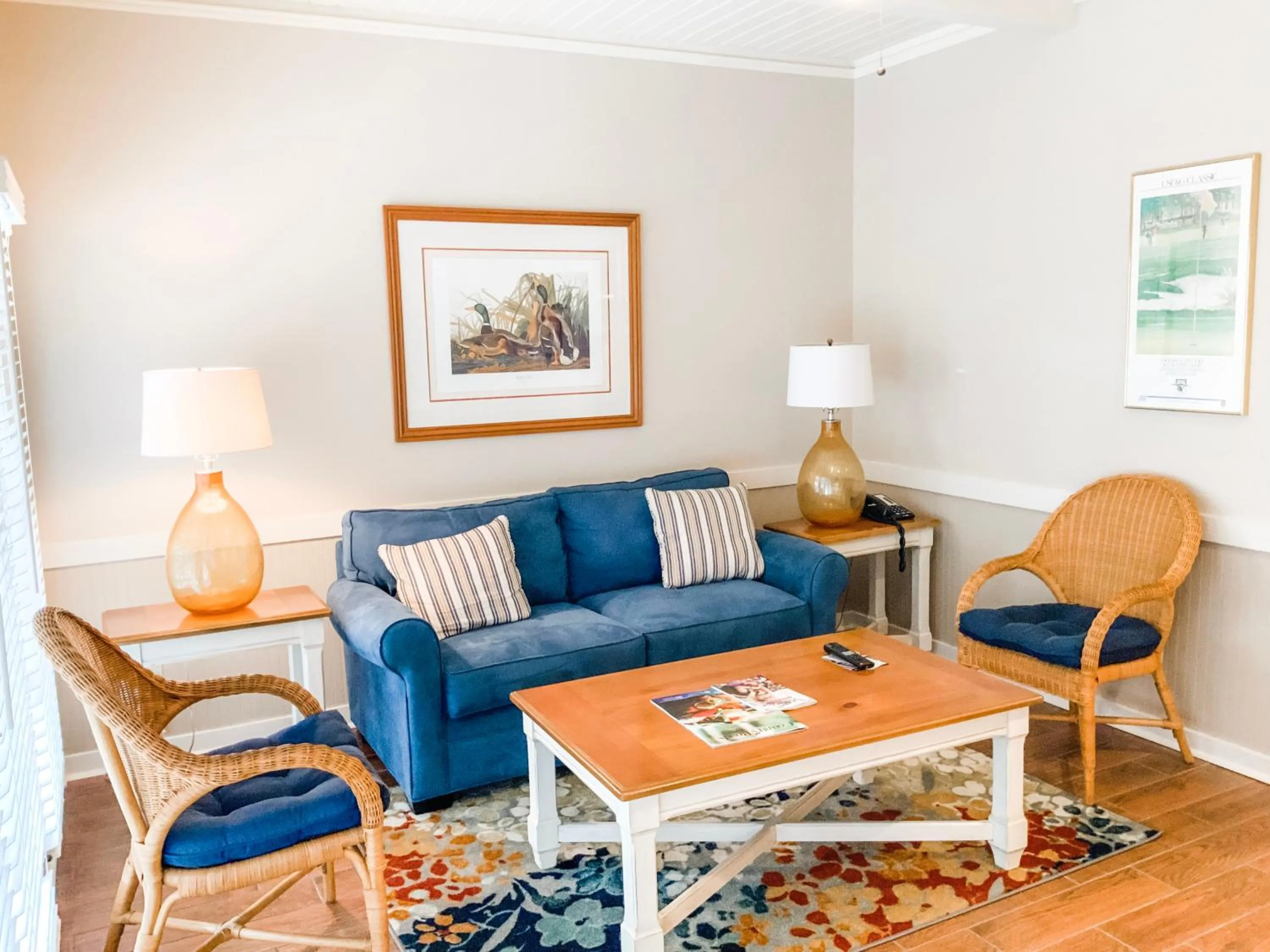 Living room in The Lodge at The Bluffs