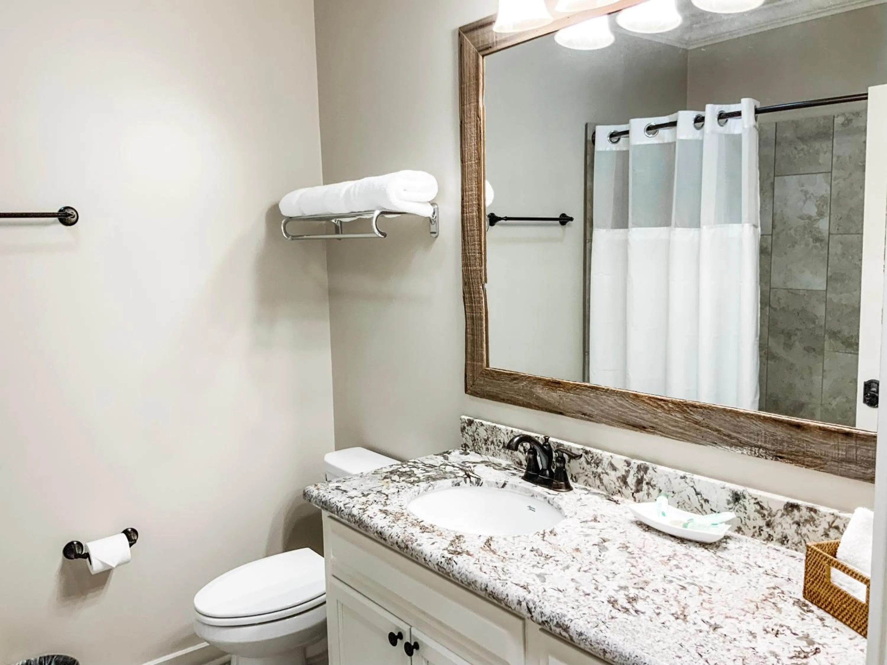 Bathroom in The Lodge at The Bluffs