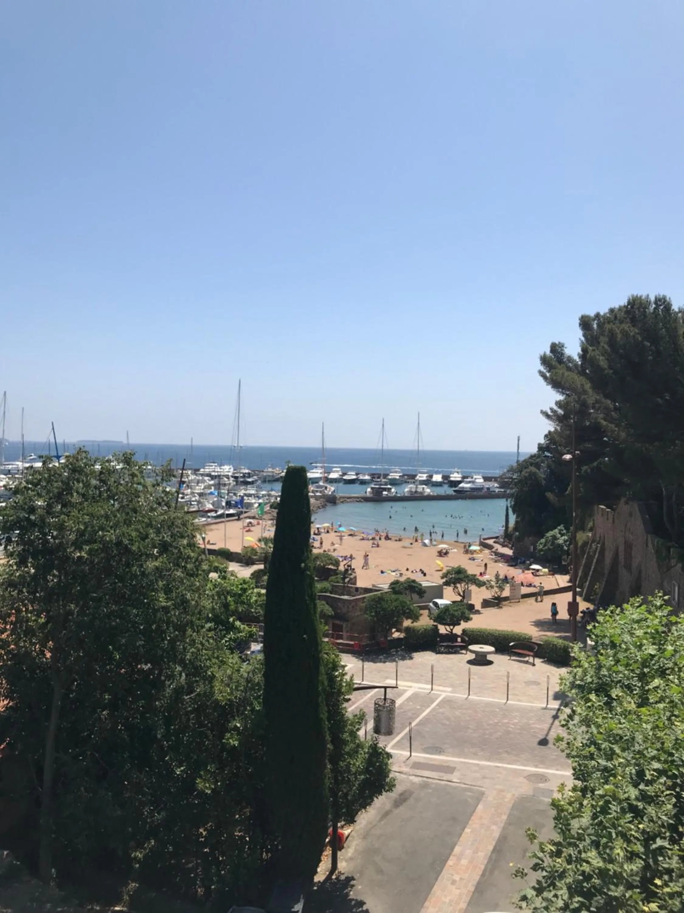 Sea view in Hotel La Calanque