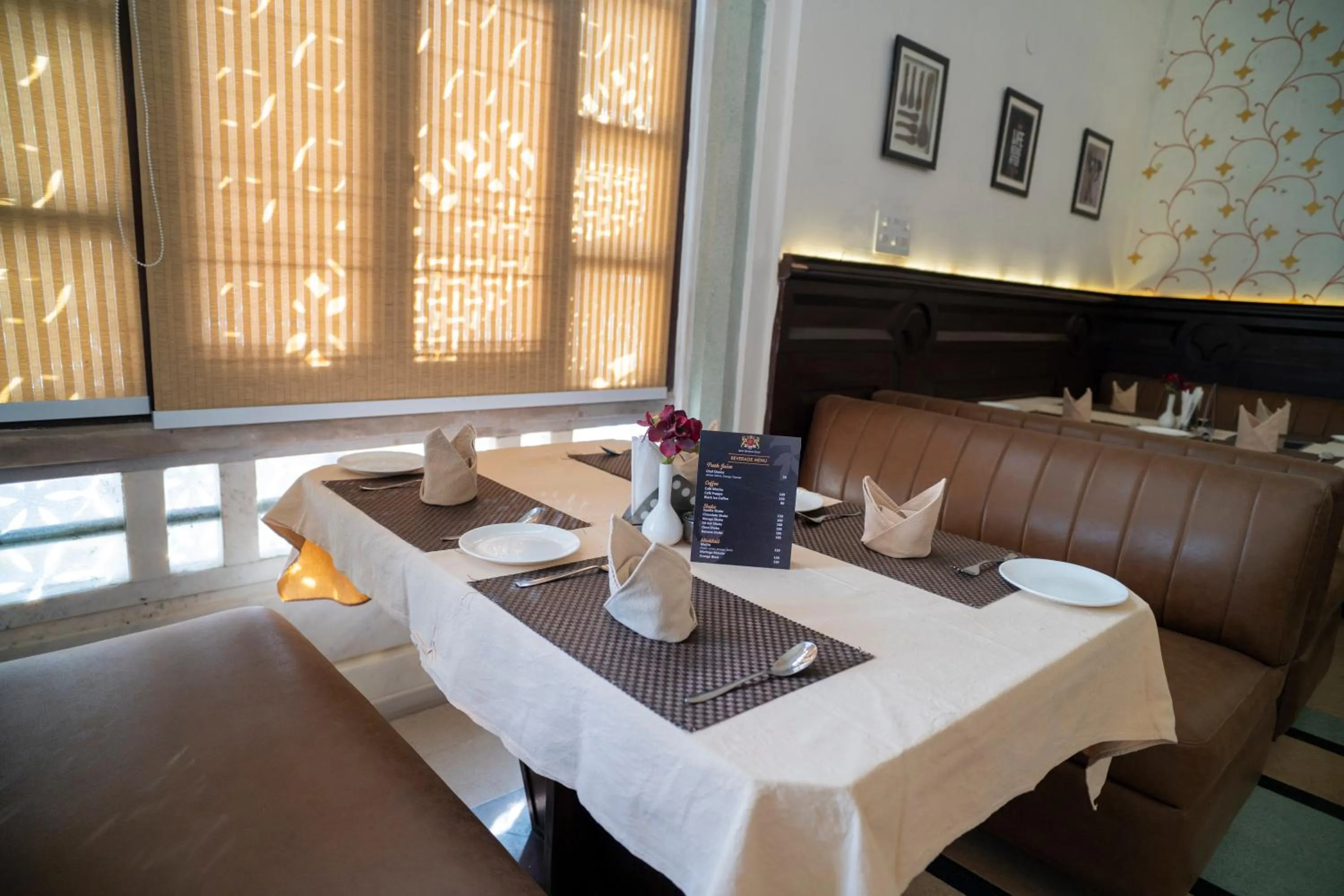 Seating area in Hotel Merwara Estate- A Luxury Heritage Resort