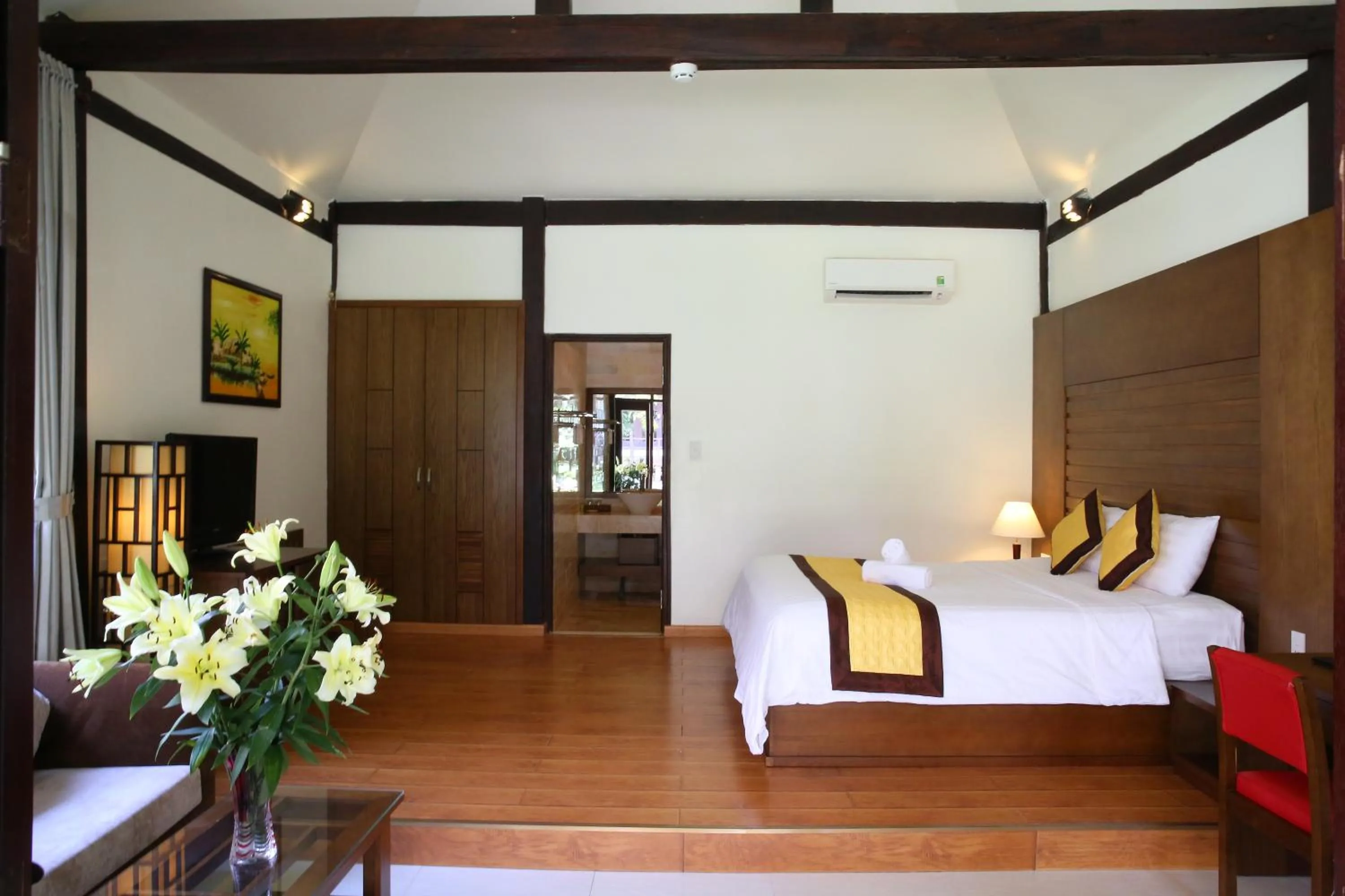 Bedroom, Bed in Arcadia Phu Quoc Resort