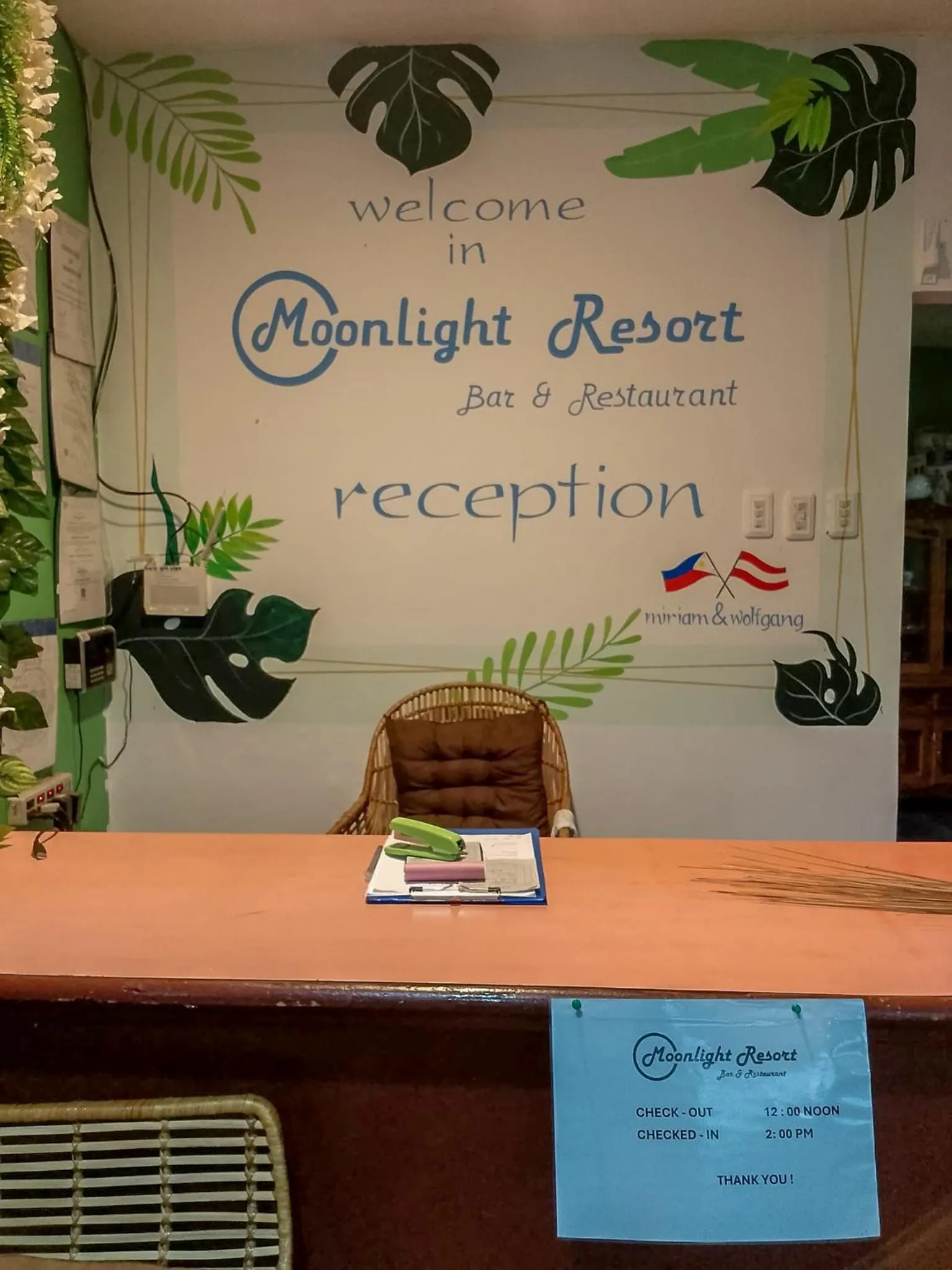 Lobby or reception in Moonlight Resort
