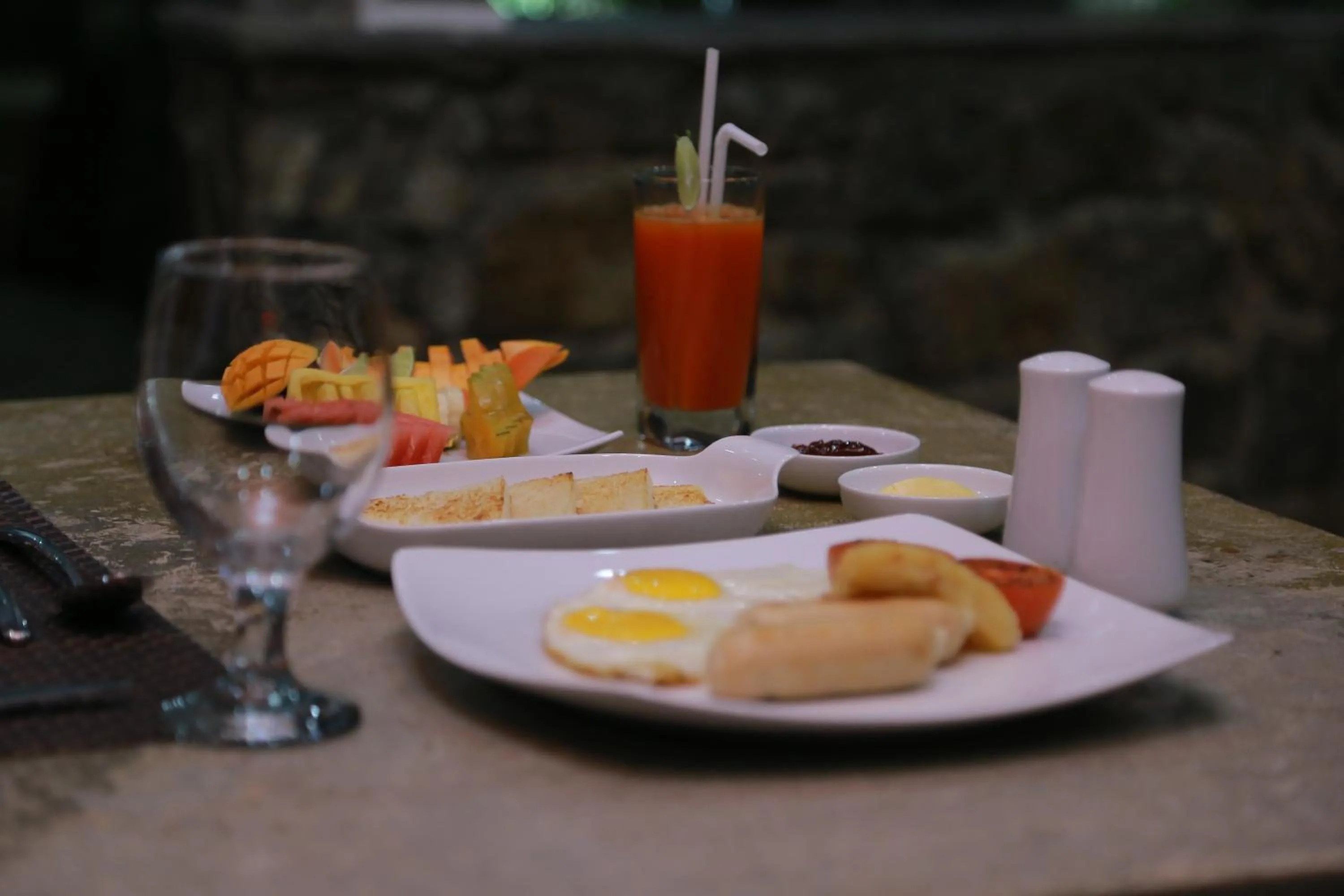 Restaurant/places to eat in Kandy Victoria Eco Resort