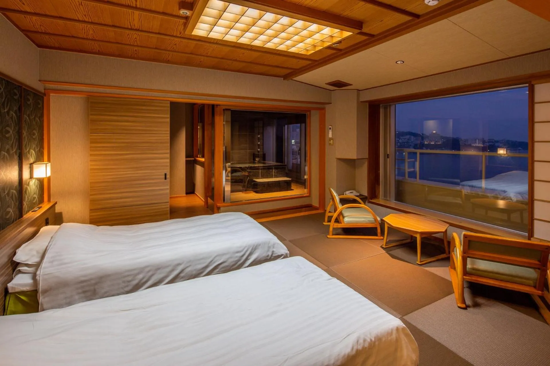 Living room, Bed in Musashi
