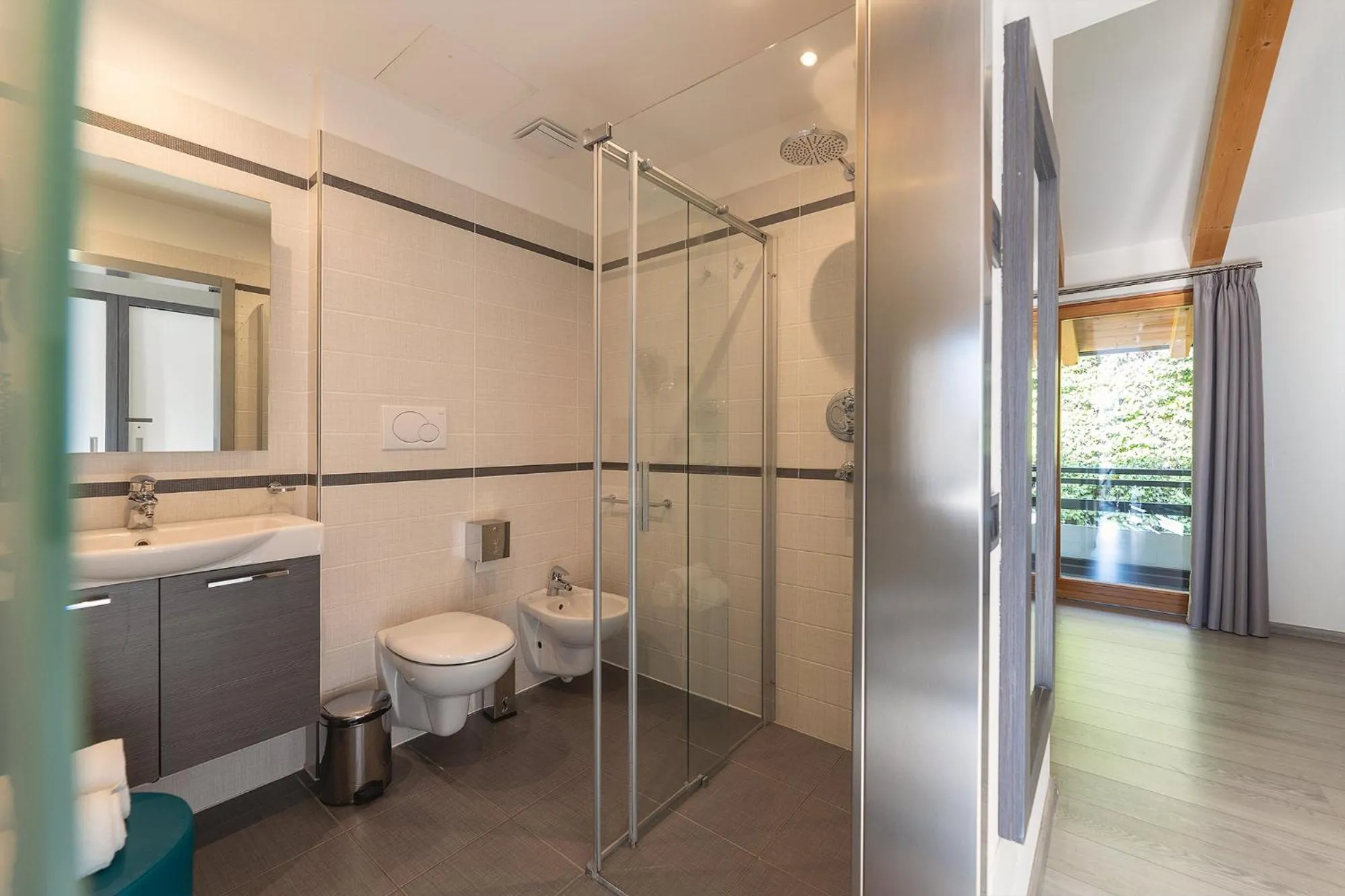 Bathroom in Hi Hotels Trento - Wellness & Spa Adults Only