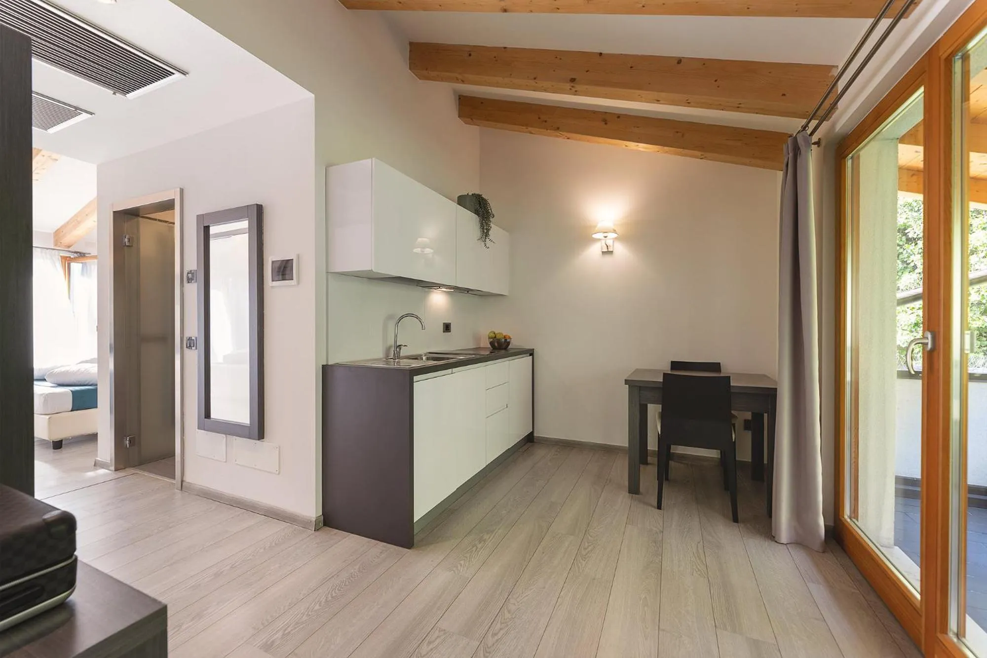 Kitchen or kitchenette in Hi Hotels Trento - Wellness & Spa Adults Only