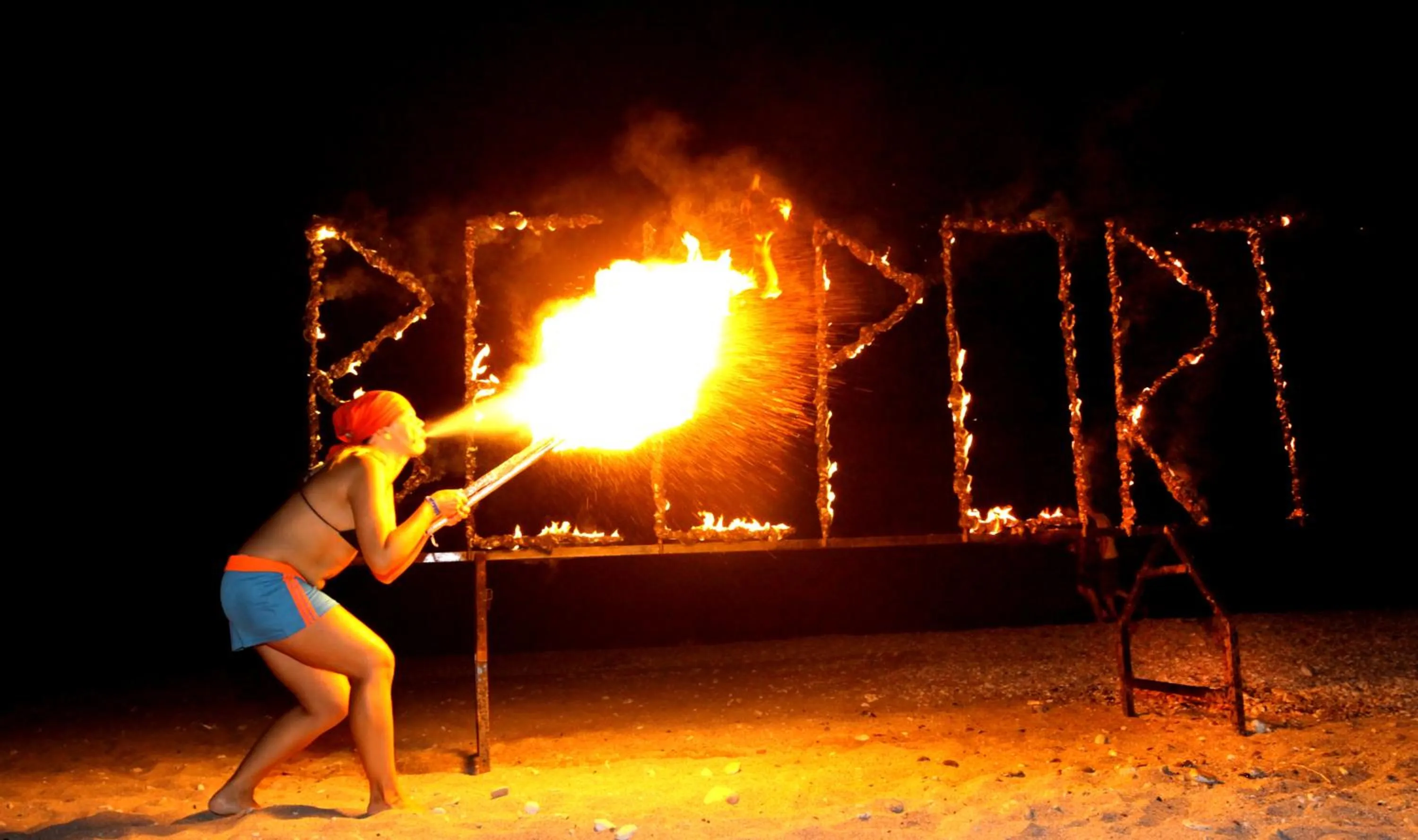 Evening entertainment in Aleria Belport Beach Hotel
