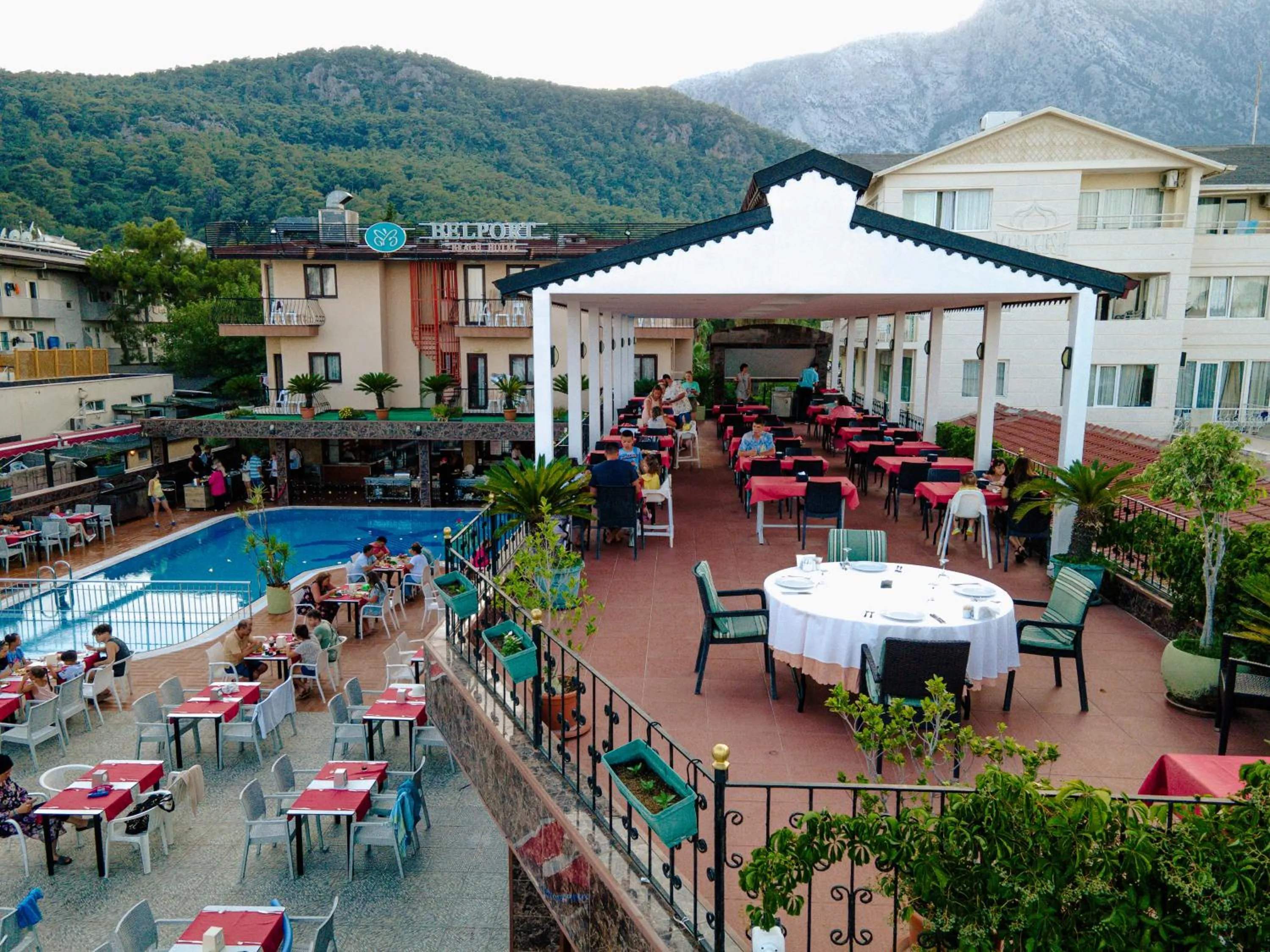 Property building in Aleria Belport Beach Hotel