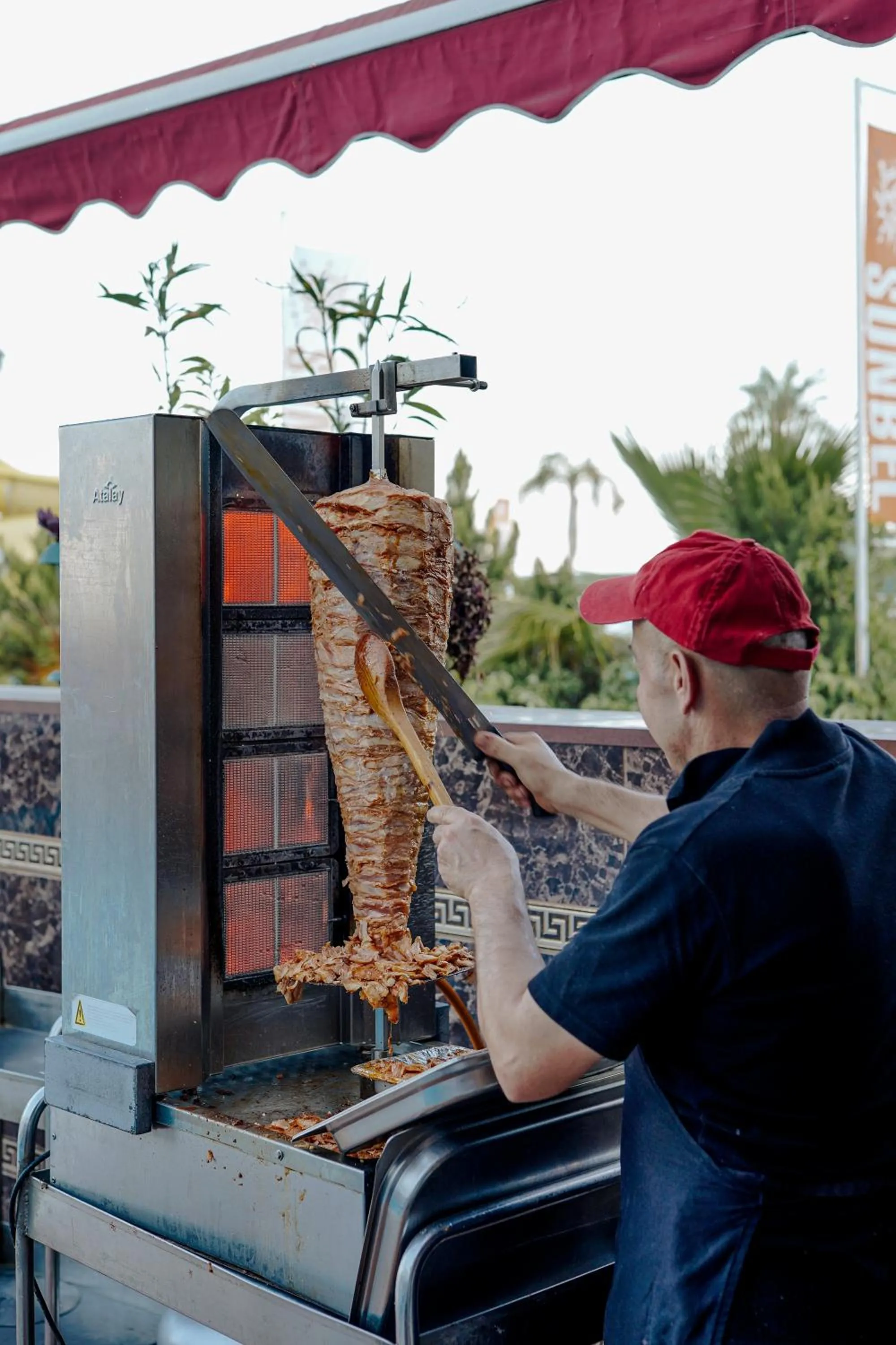 BBQ facilities in Aleria Belport Beach Hotel