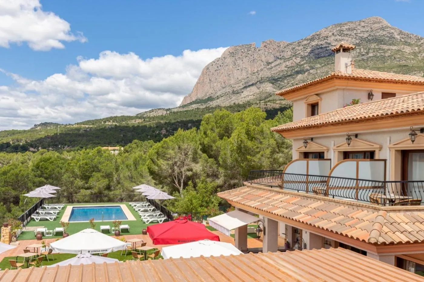 Property building, Pool View in Hotel Finca Fabiola