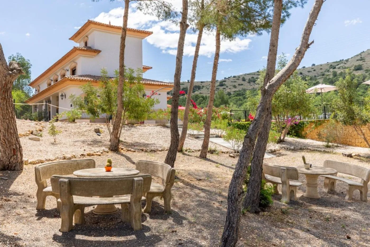 Garden in Hotel Finca Fabiola