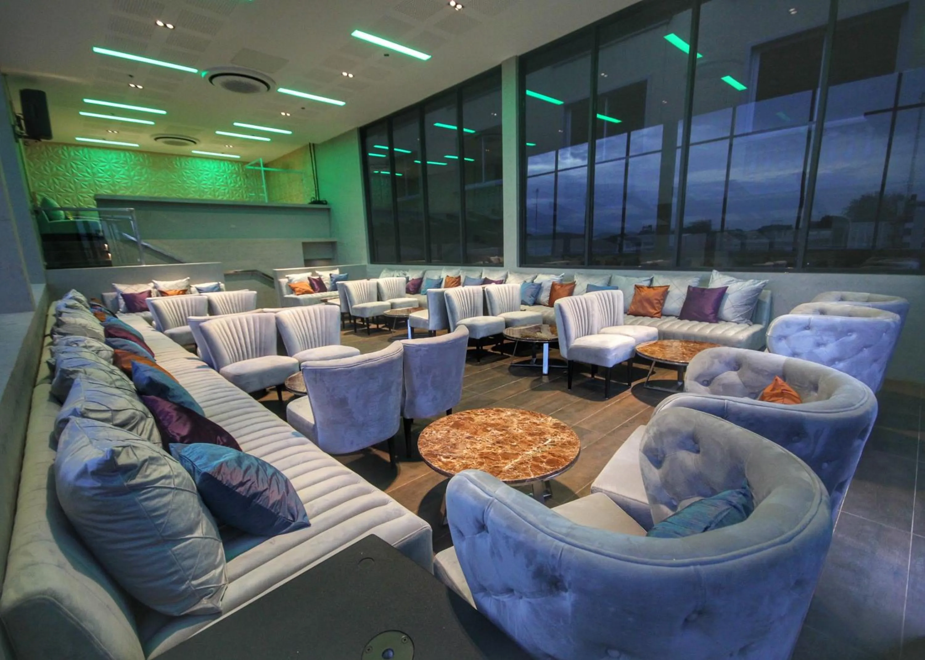 Lounge or bar in The Royal Mandaya Hotel