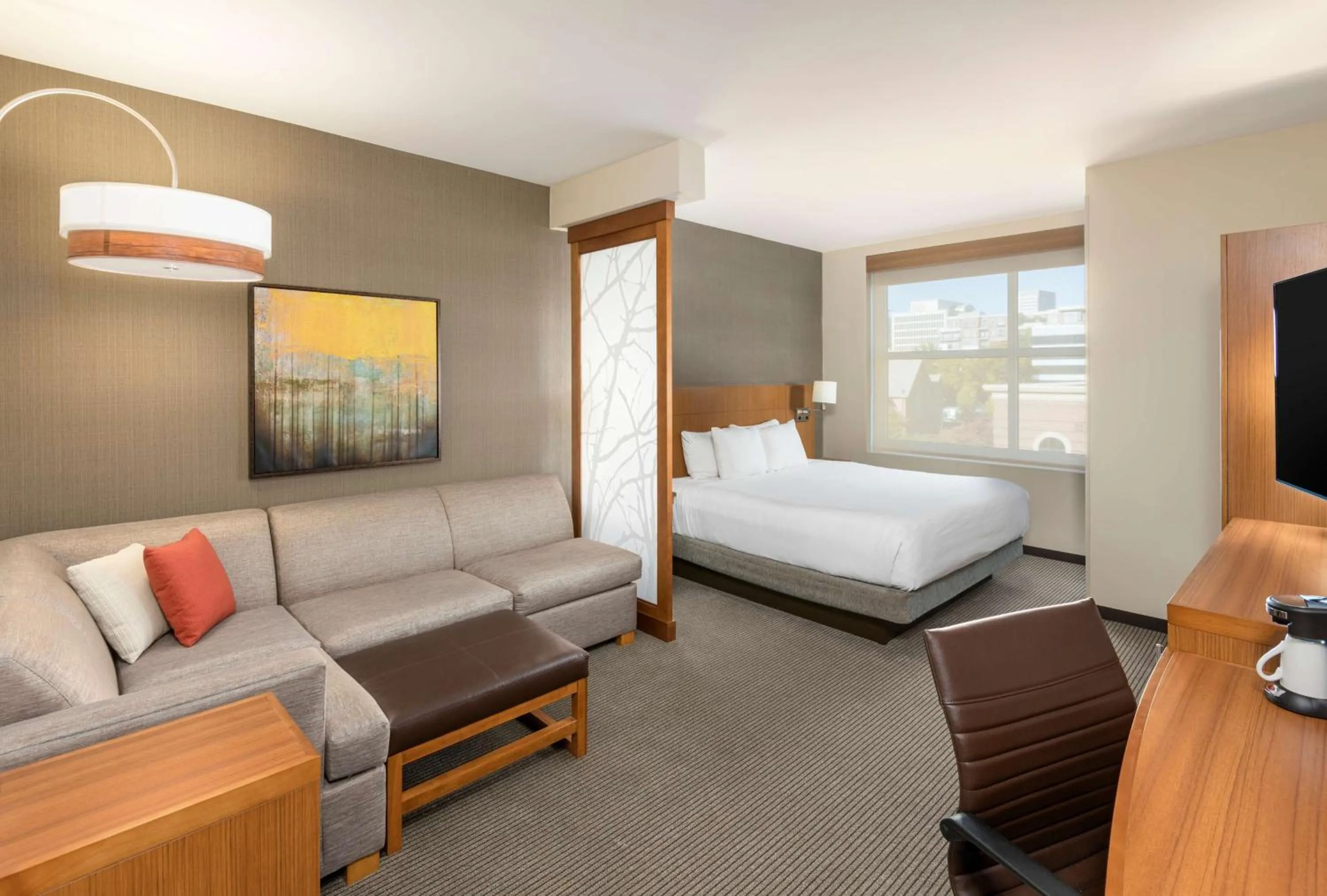 Bedroom, Bed in Hyatt Place Greenville Downtown