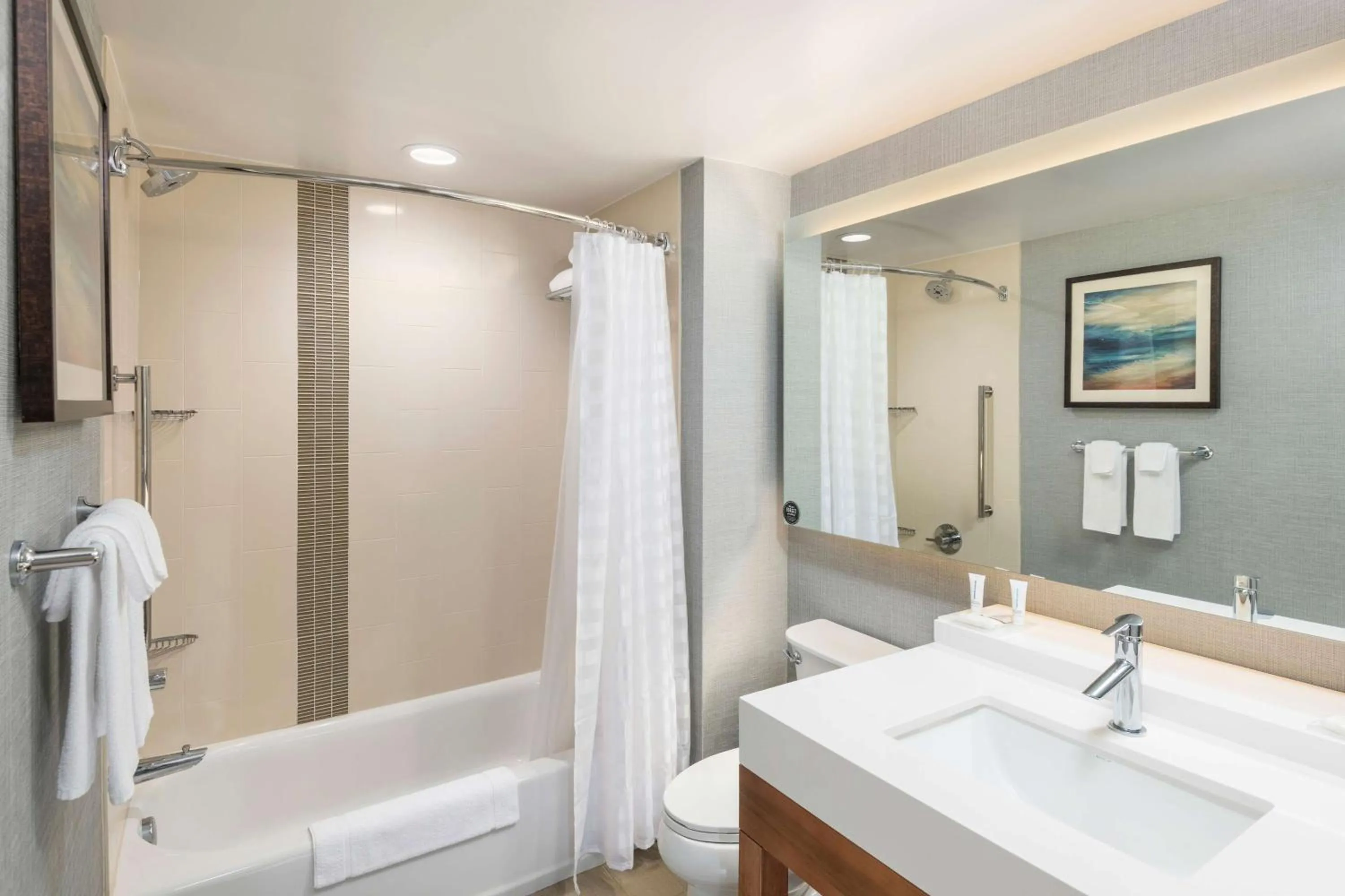 Bathroom in Hyatt Place Greenville Downtown