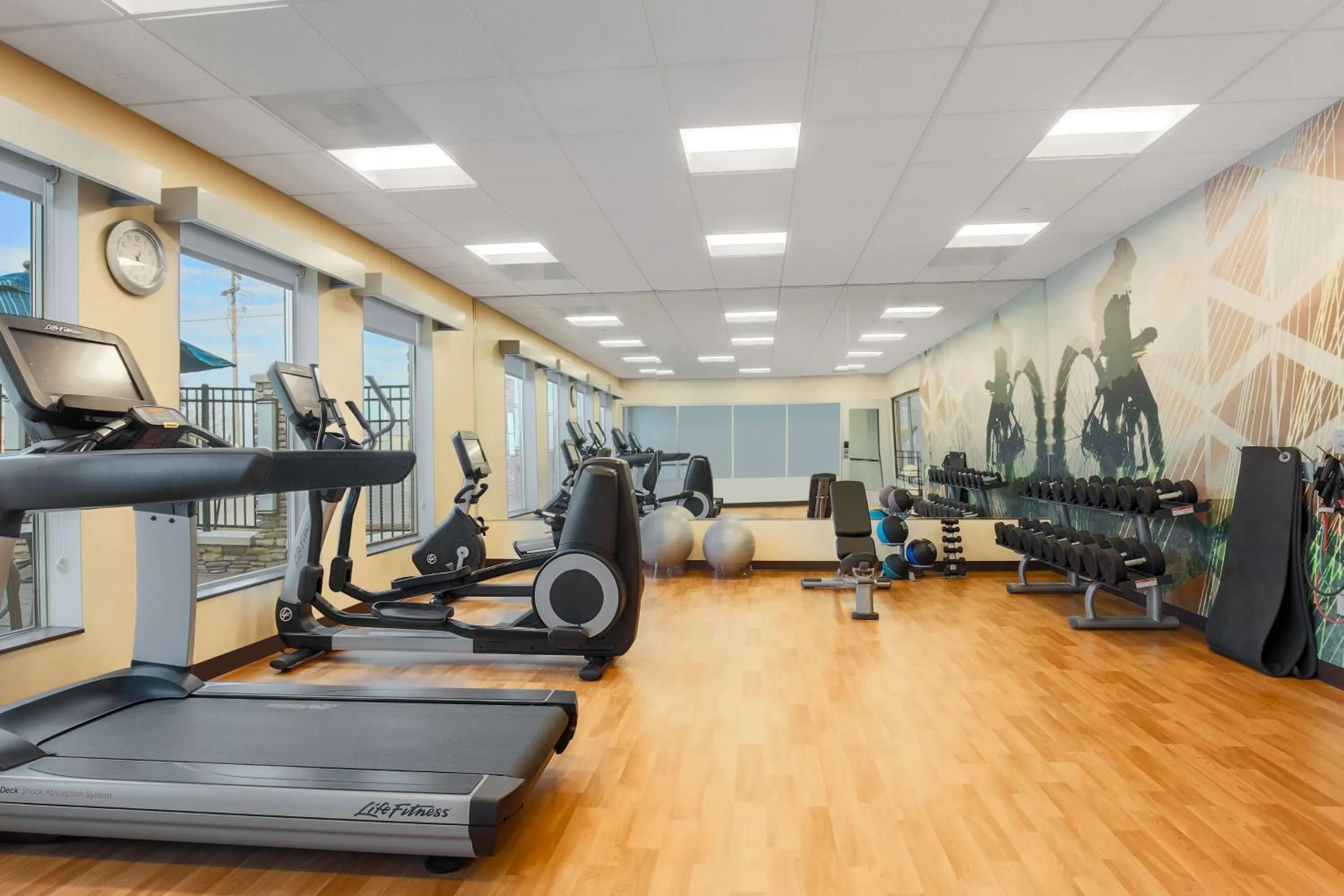 Fitness centre/facilities in Hyatt Place Austin Cedar Park
