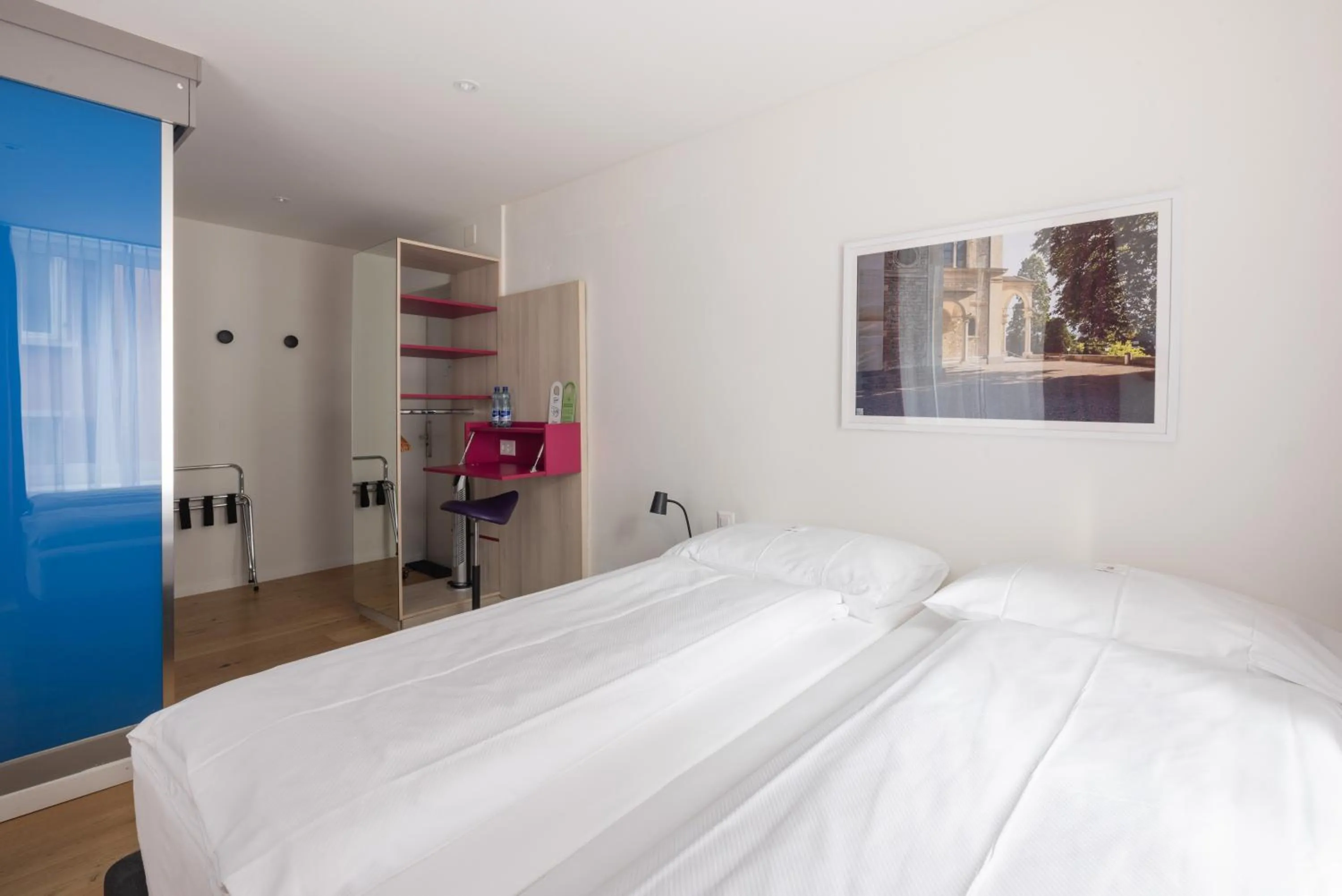 Bed in Fred Guest House Hauptbahnhof - Self Check-in