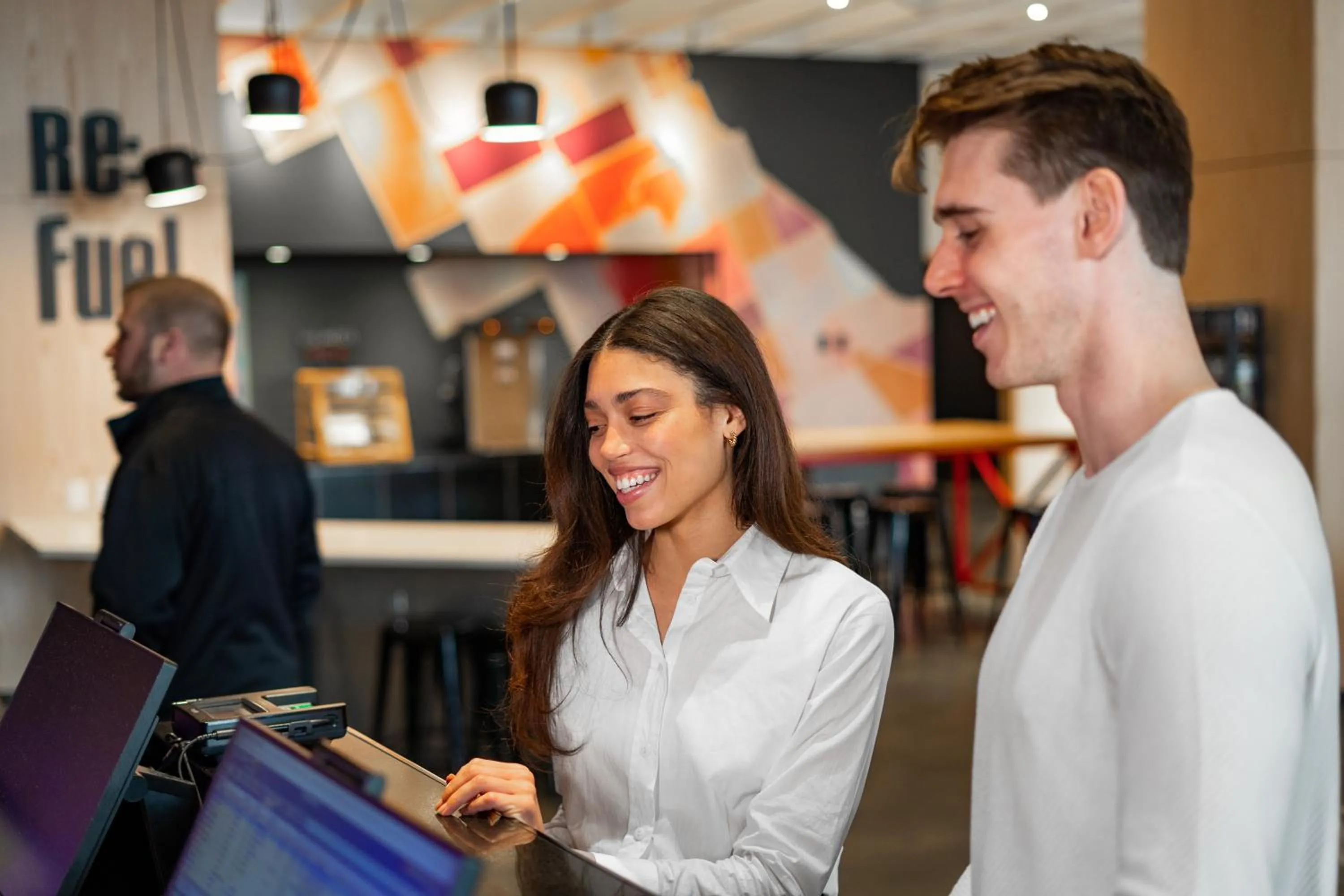 Lobby or reception in Aloft Chicago Mag Mile