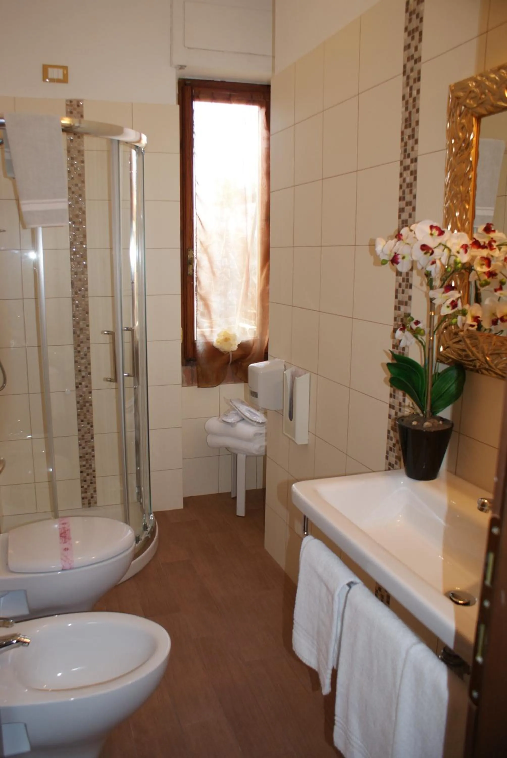 Bathroom in Hotel Michela