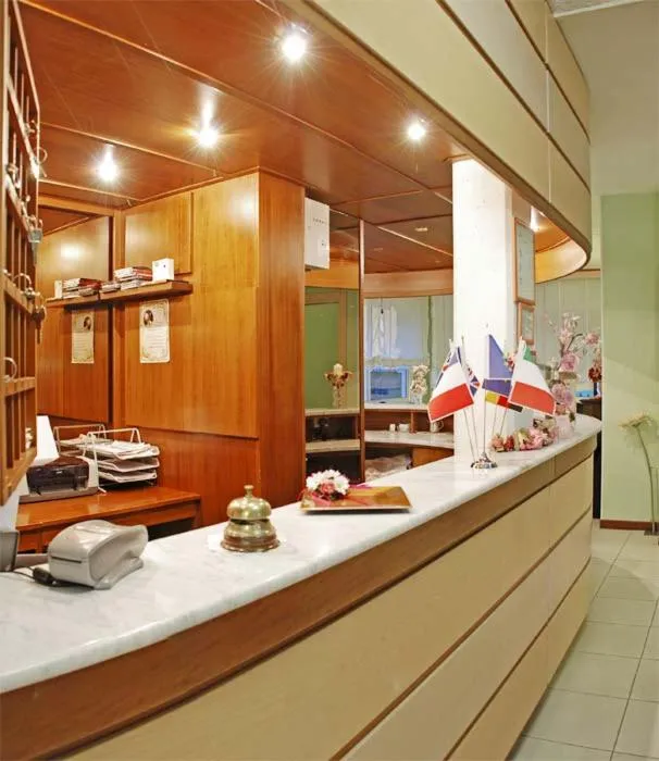 Lobby or reception in Hotel Michela