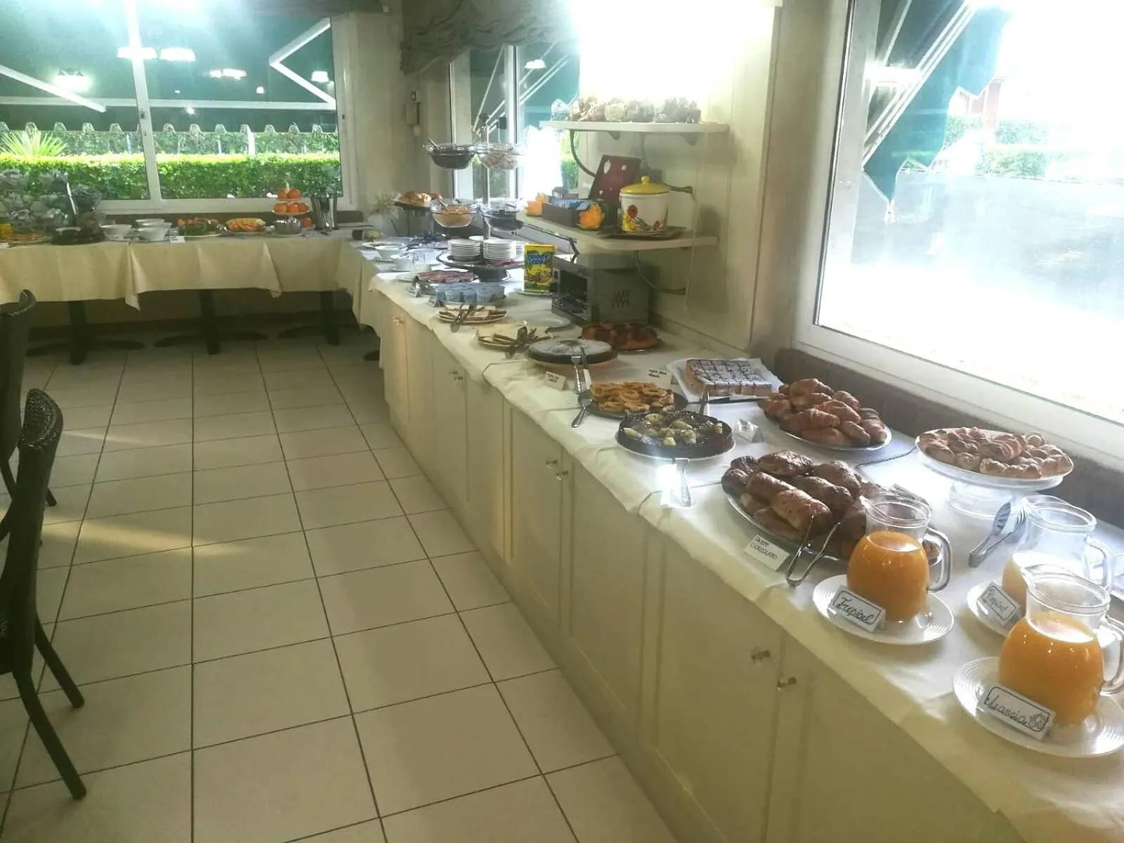 Continental breakfast in Hotel Michela