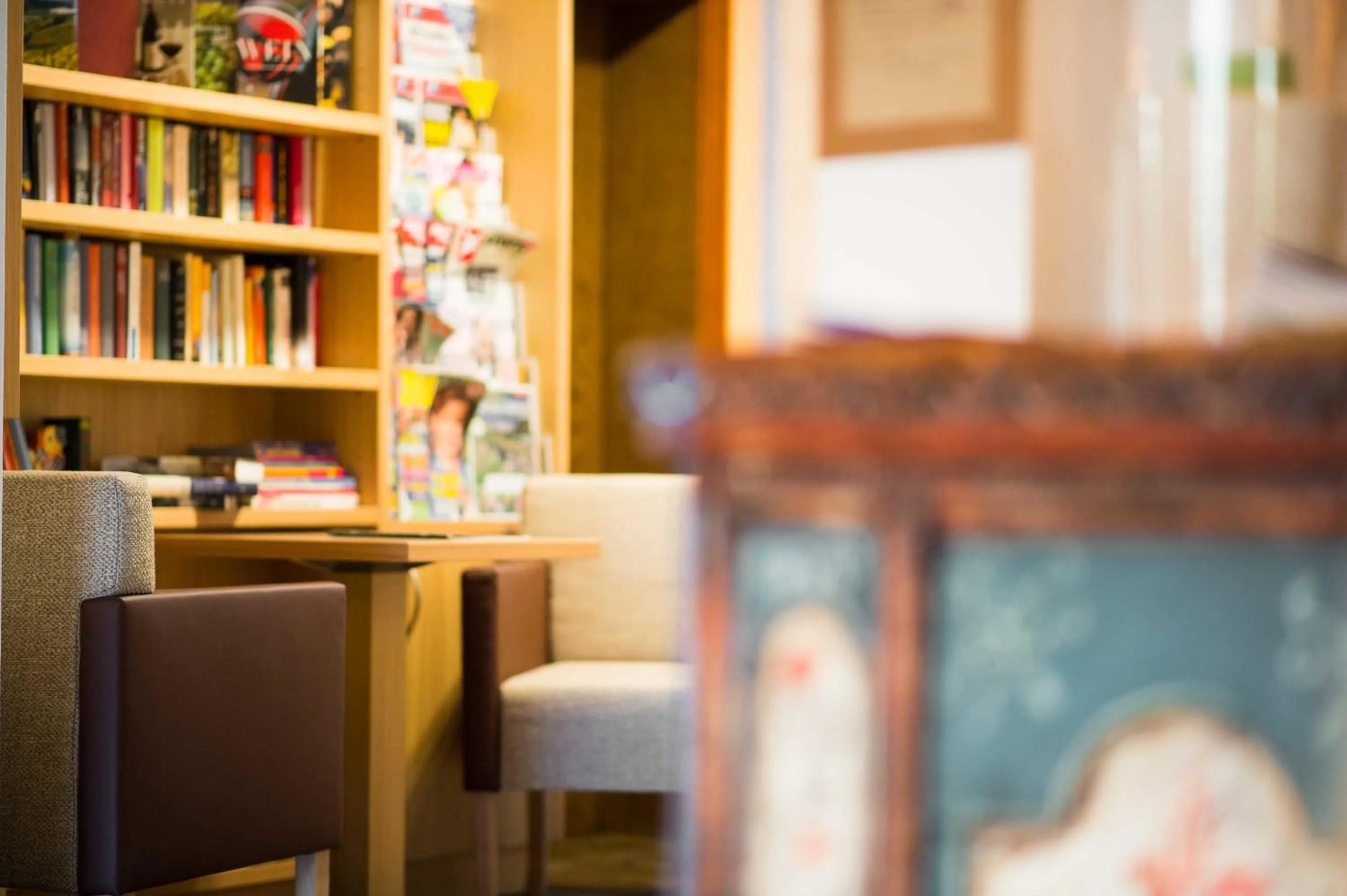 Library in Hotel Paradies