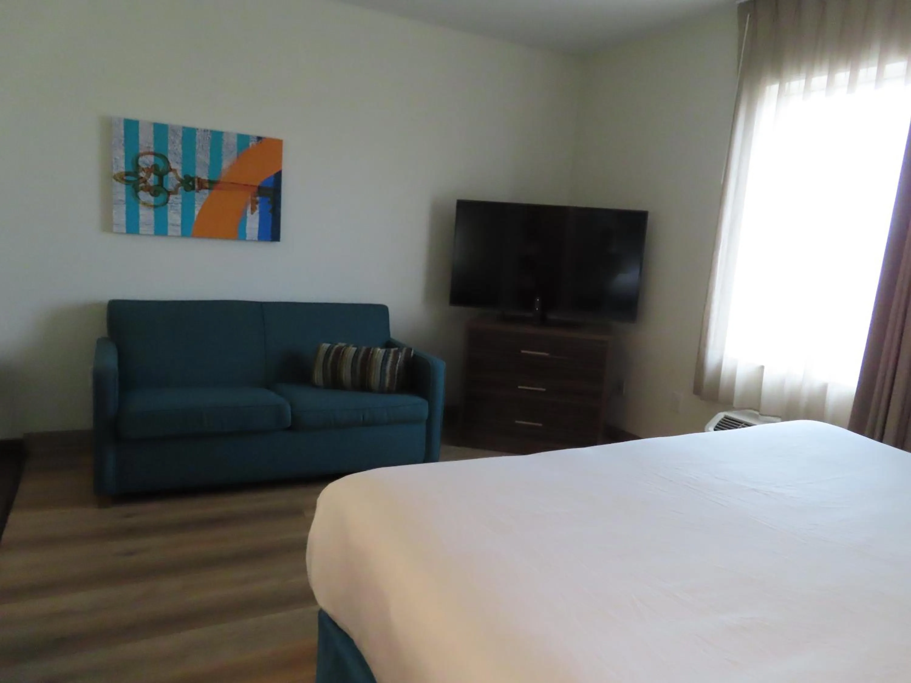 Bedroom, Bed in MainStay Suites Denver International Airport