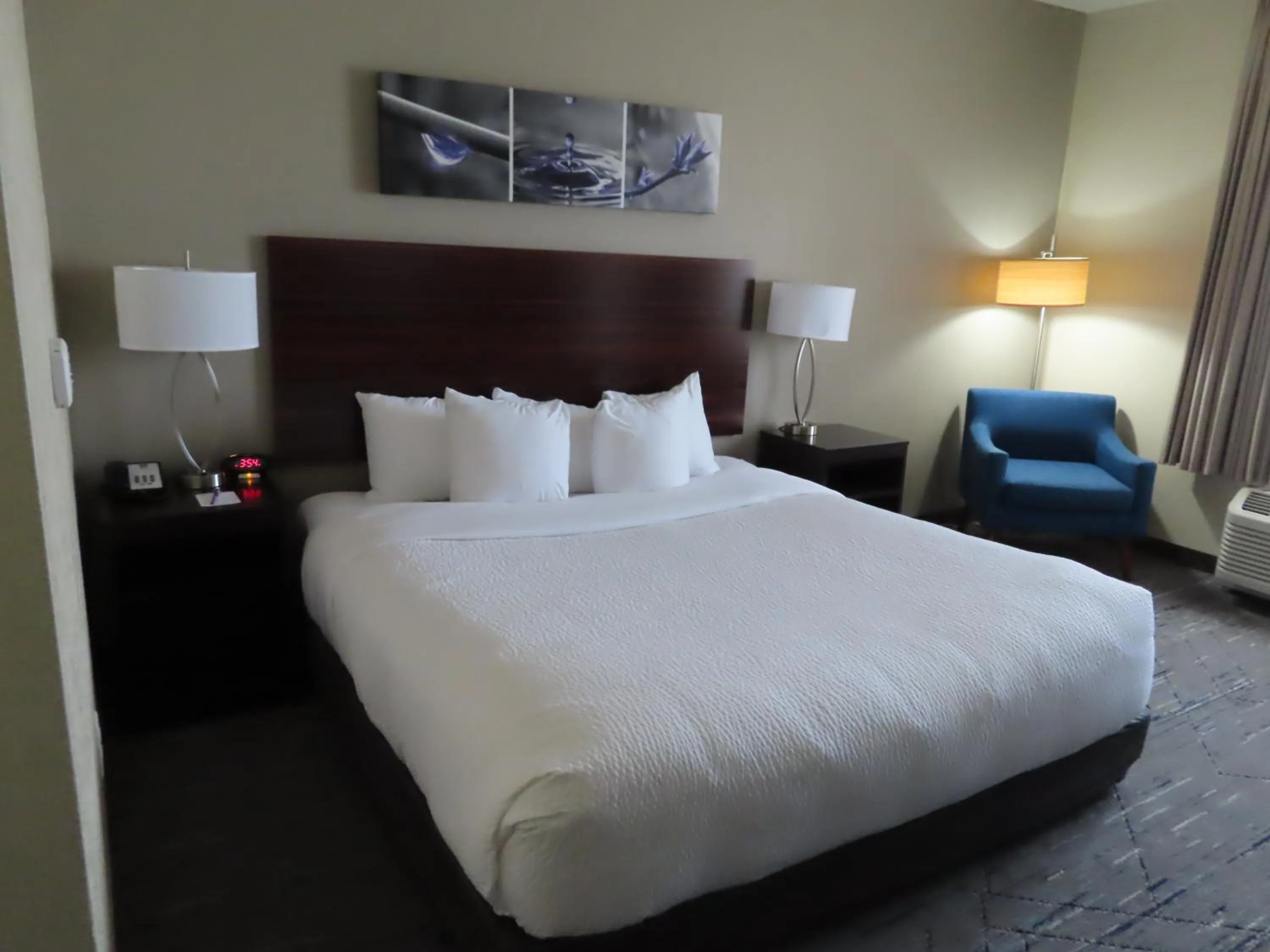 Bed in Sleep Inn & Suites Denver International Airport