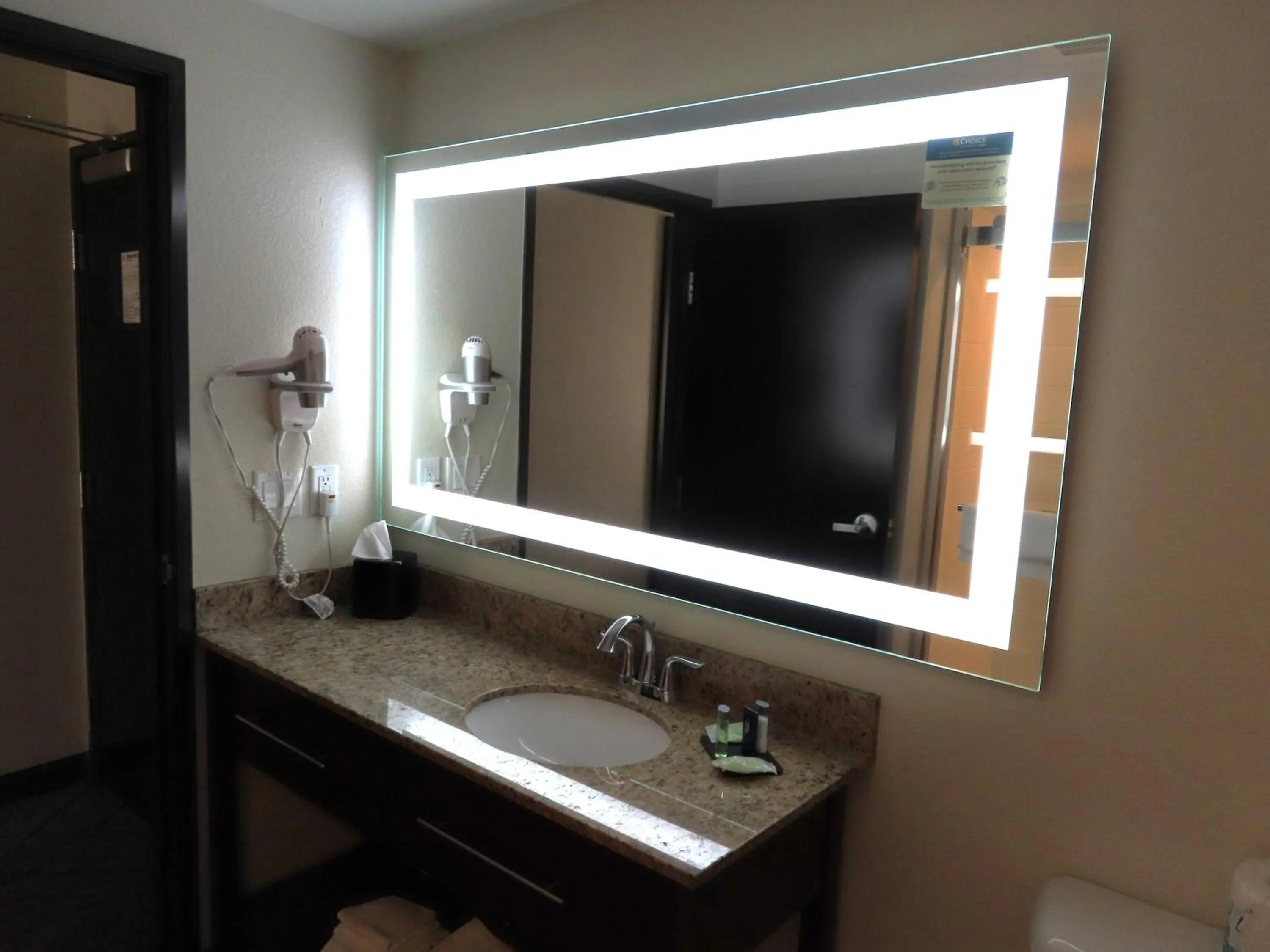 Bathroom in Sleep Inn & Suites Denver International Airport