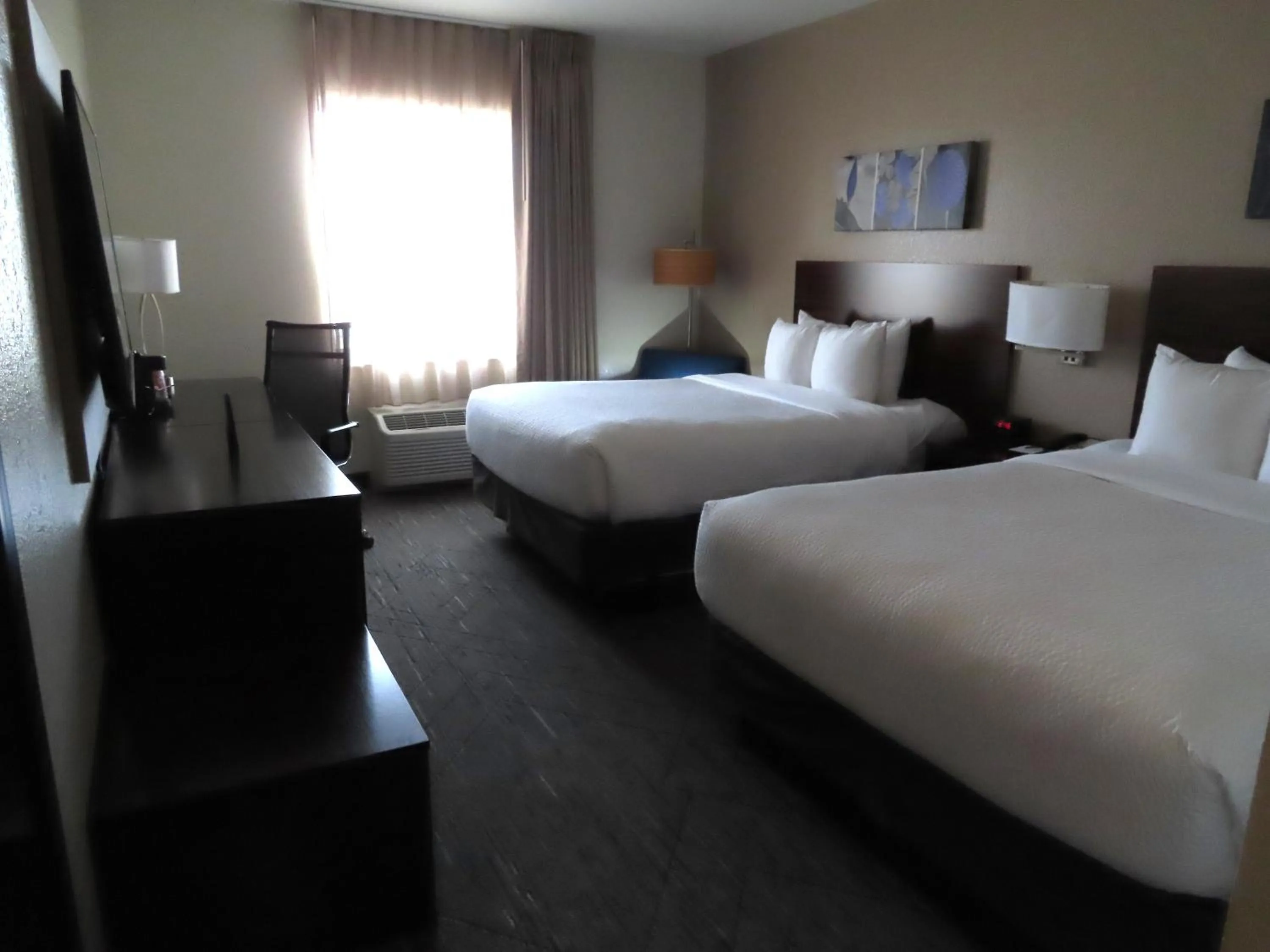 Bed in Sleep Inn & Suites Denver International Airport