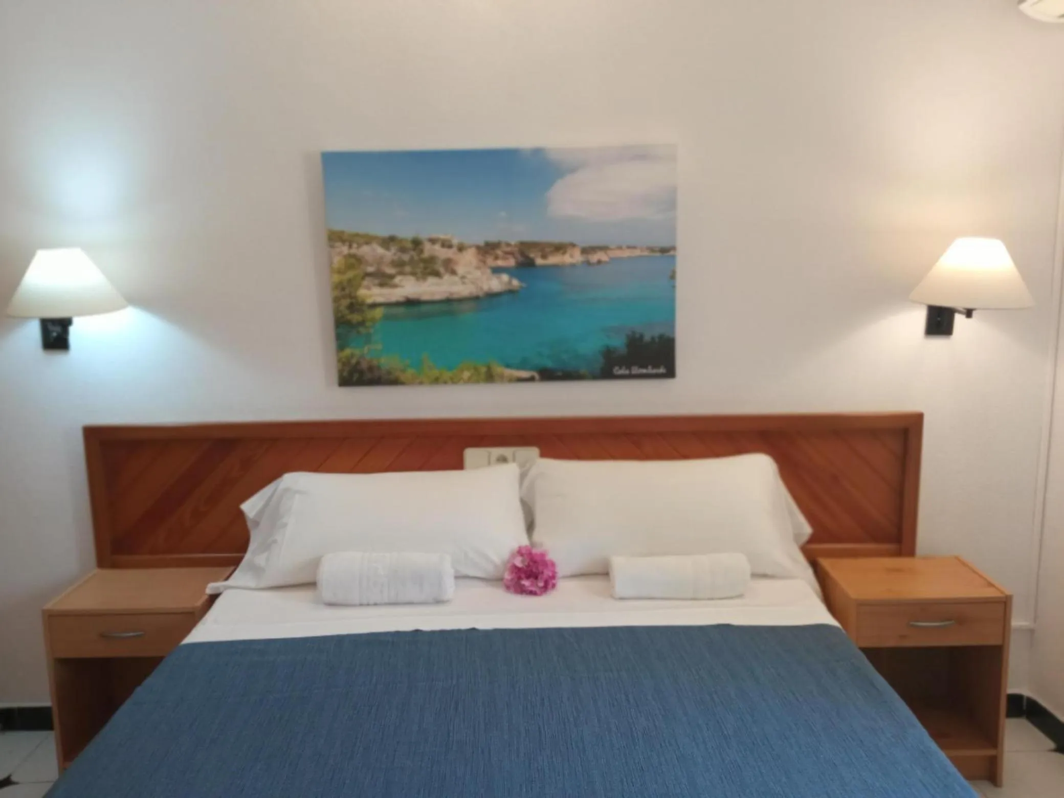 Bed in Hostal Ca'n Tiu