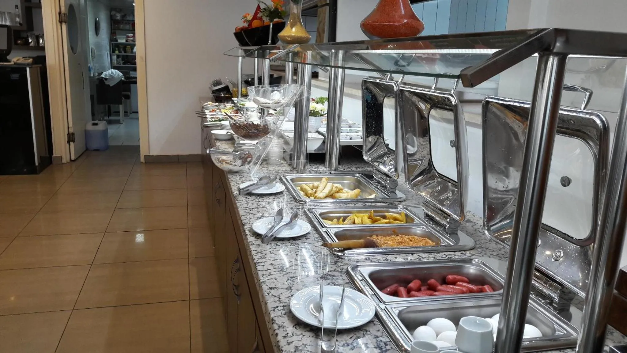 Buffet breakfast in Blueberry Boutique Hotel