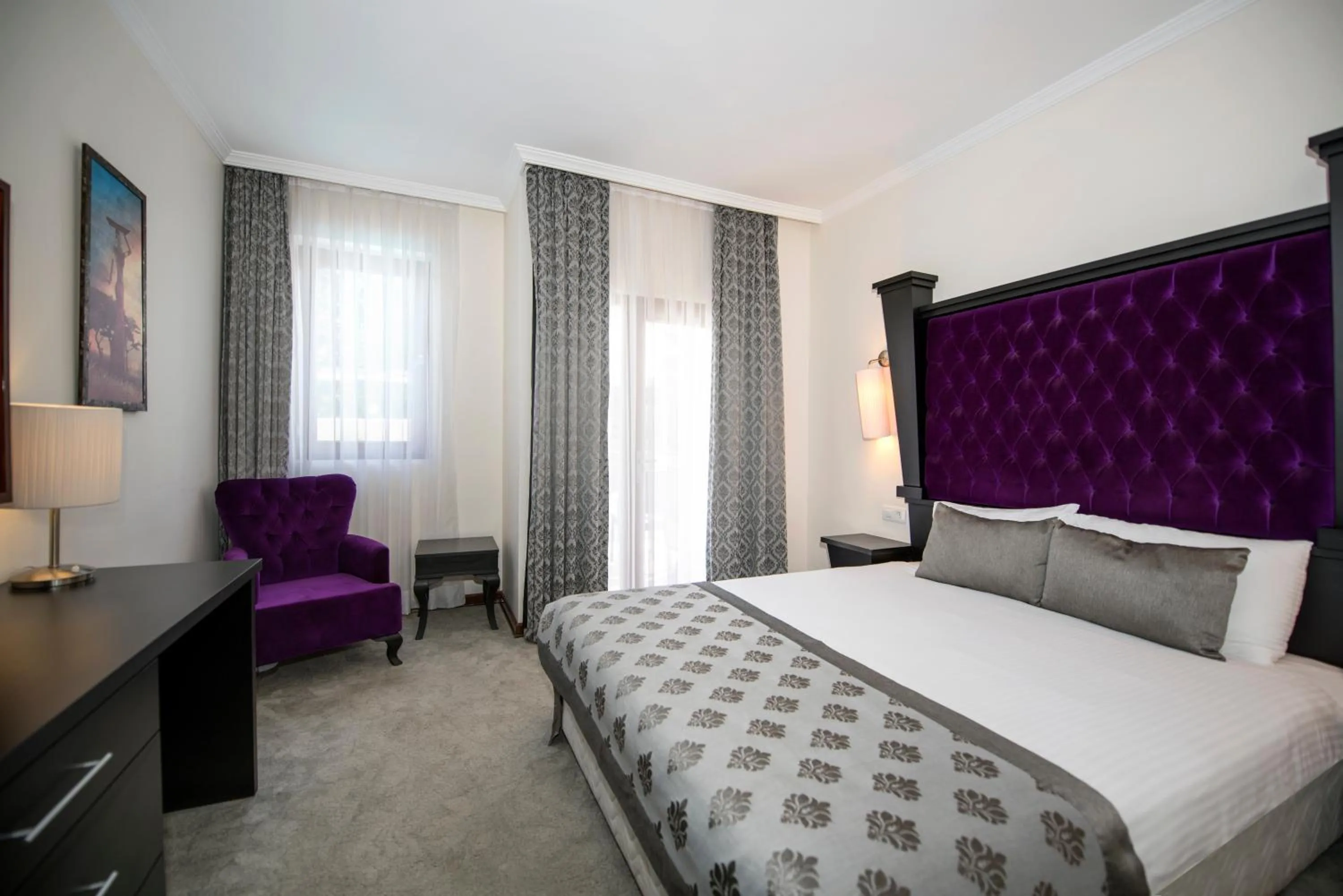 Bed in Blueberry Boutique Hotel