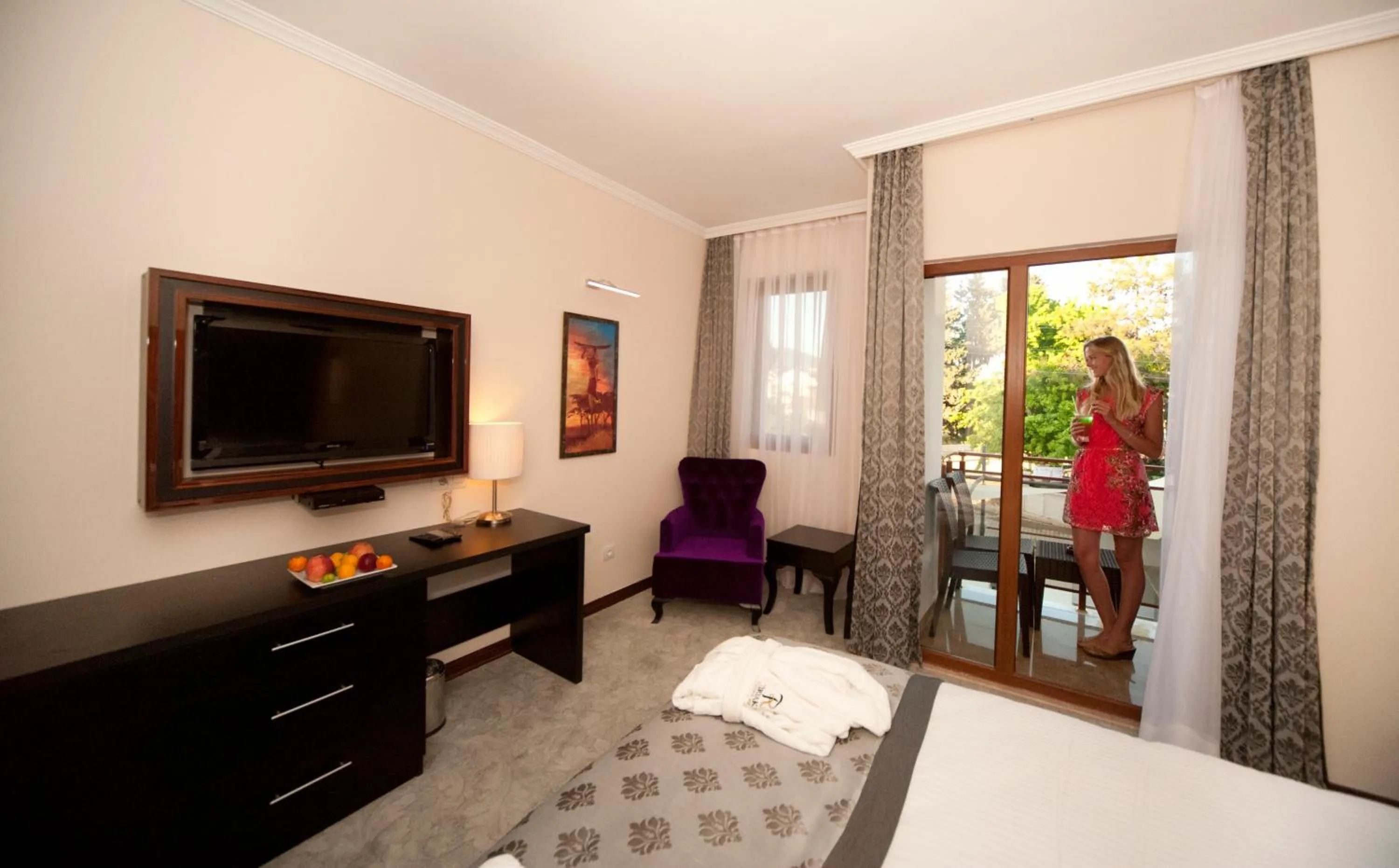 Bed in Blueberry Boutique Hotel