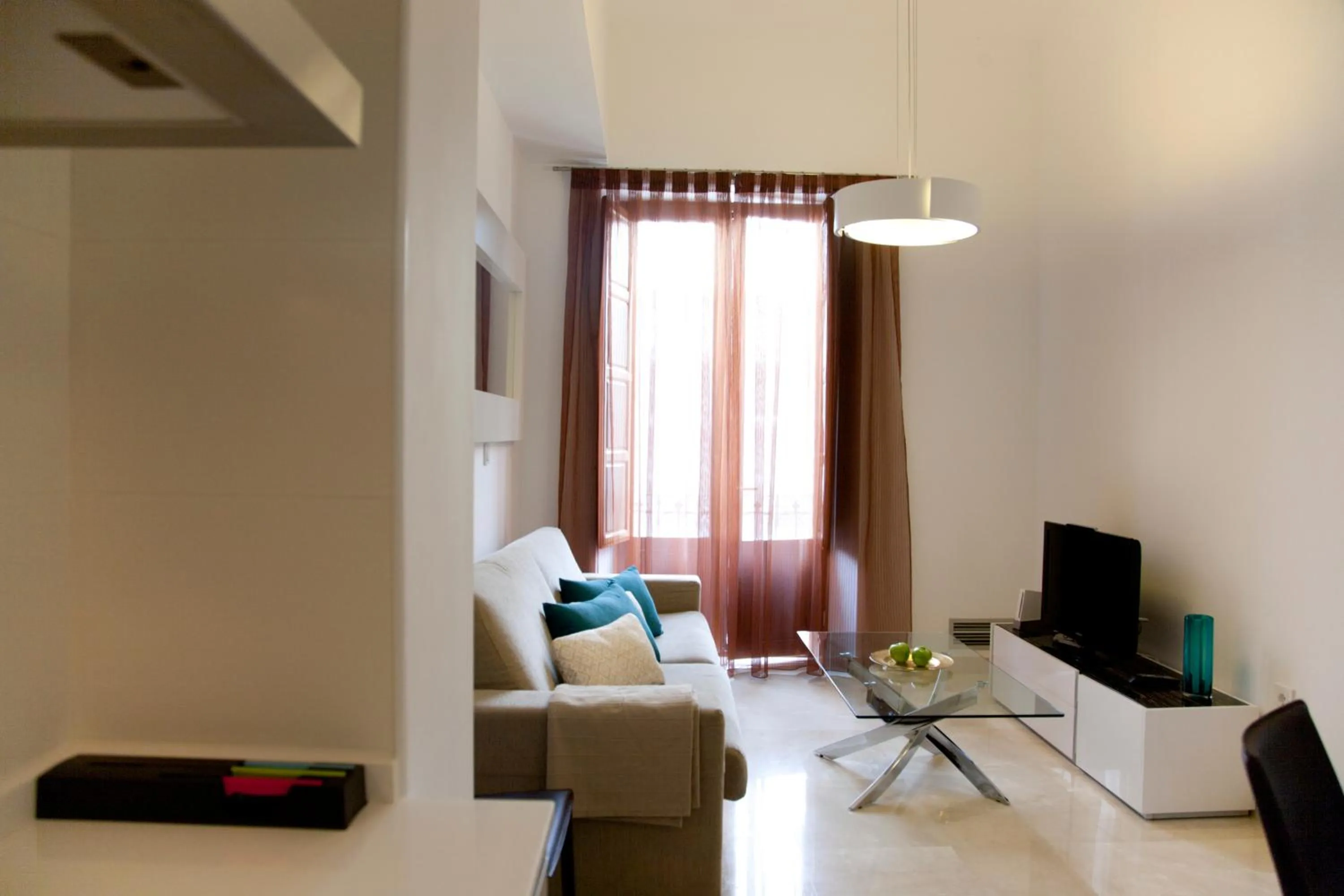 Living room in BiBo Suites Gran Vía