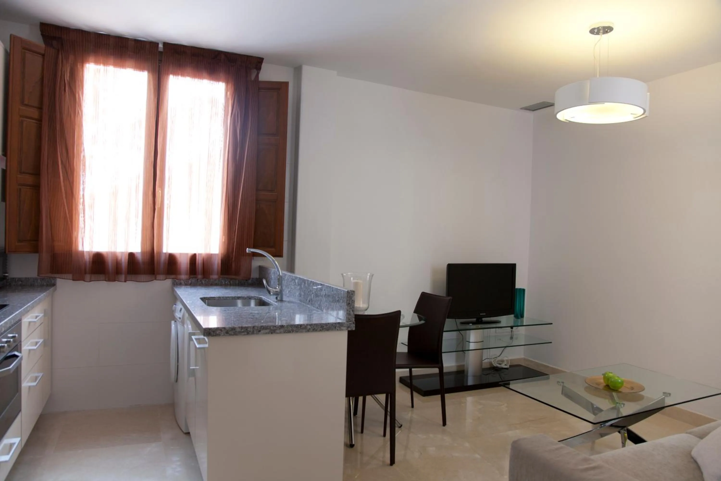 Living room in BiBo Suites Gran Vía