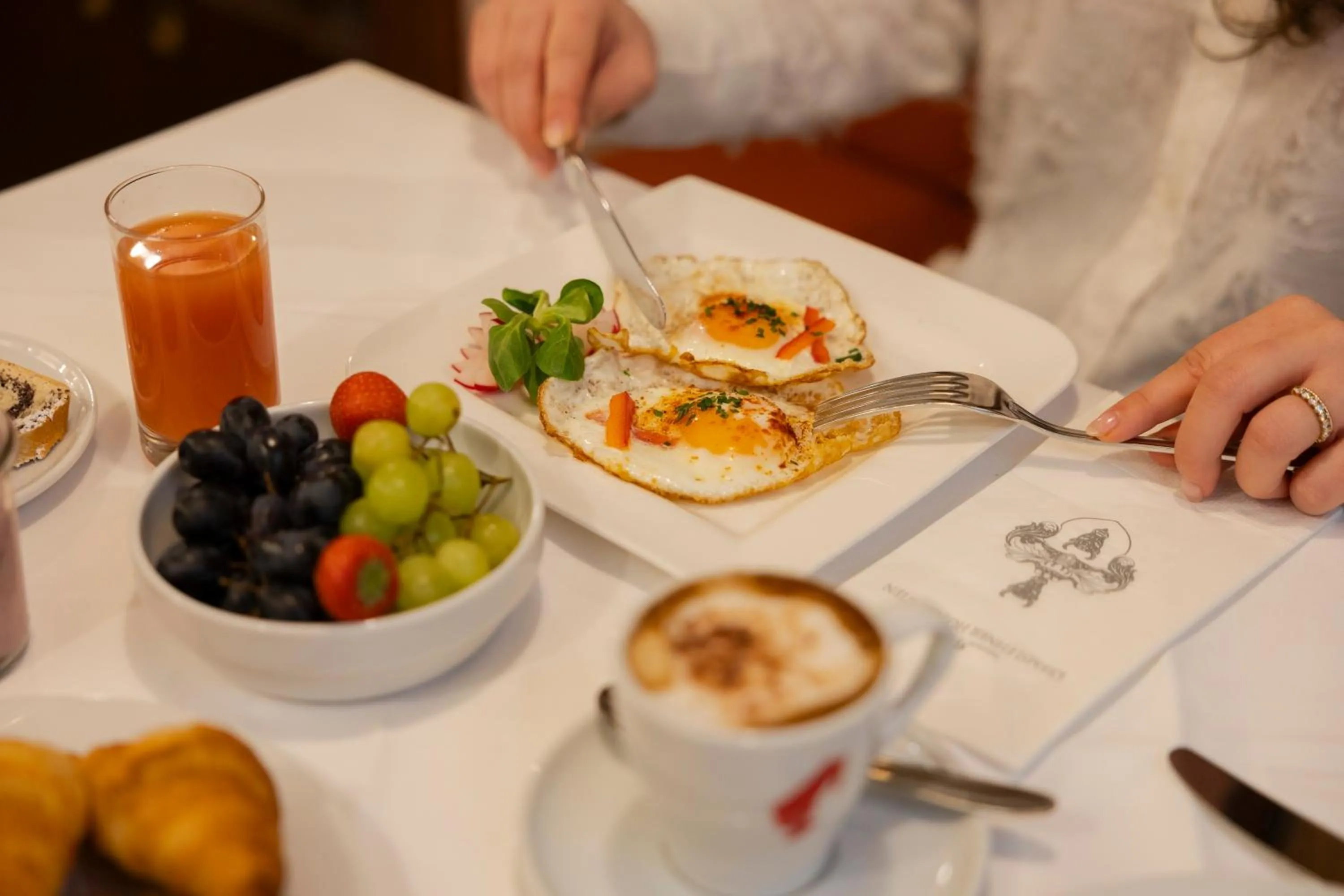 Breakfast in Graben Hotel