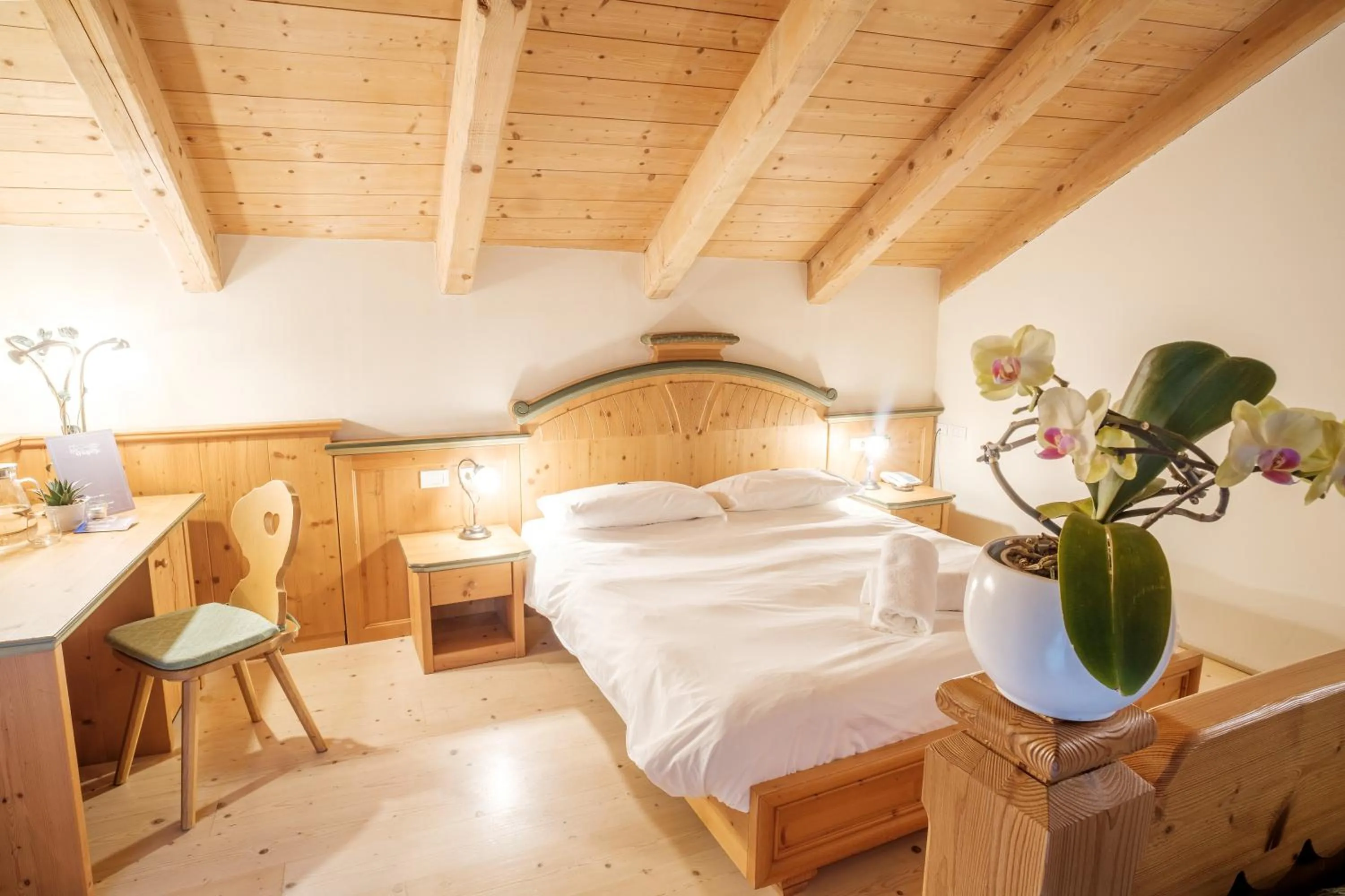 Bedroom, Bed in Casa Moresc