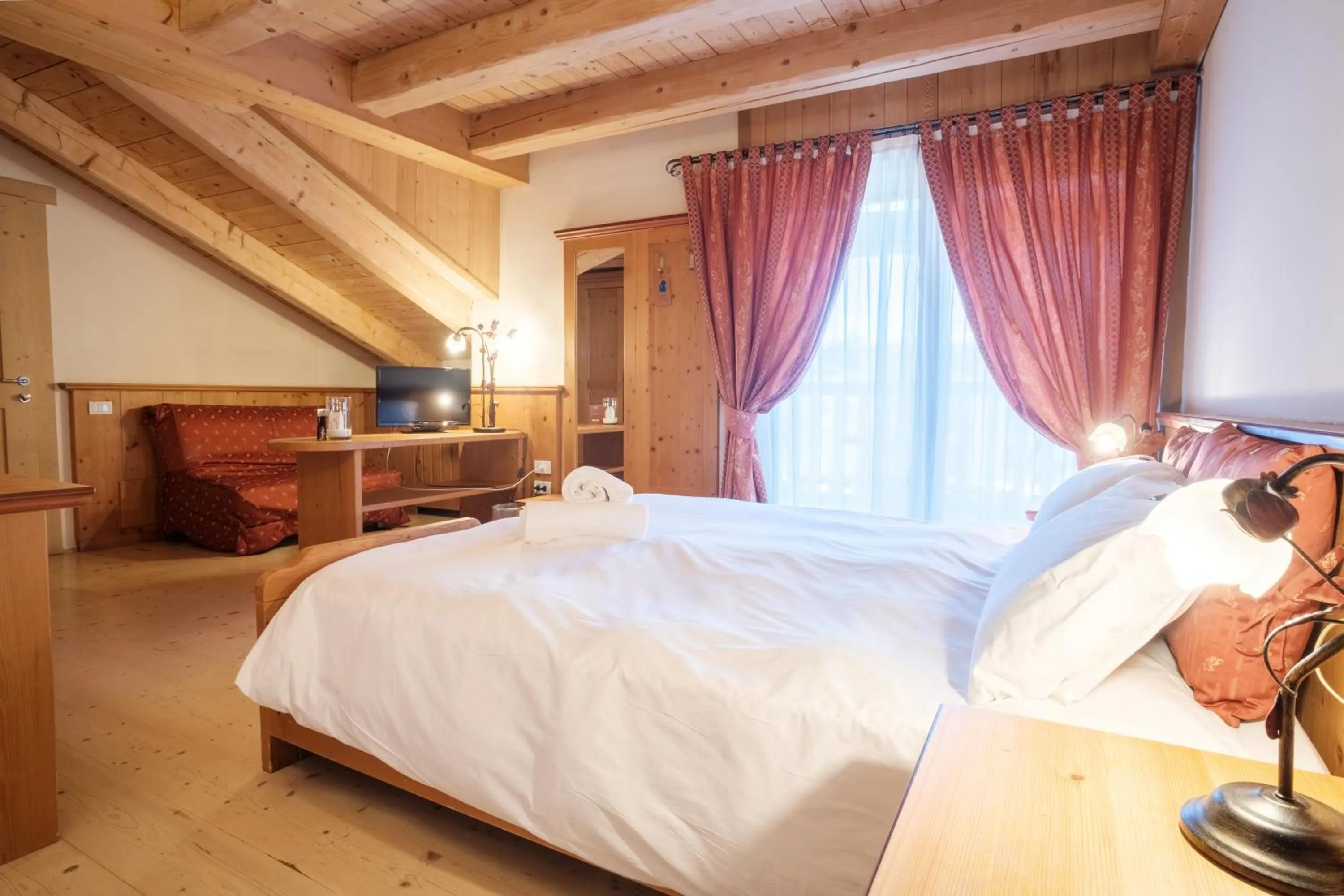 Bedroom, Bed in Casa Moresc